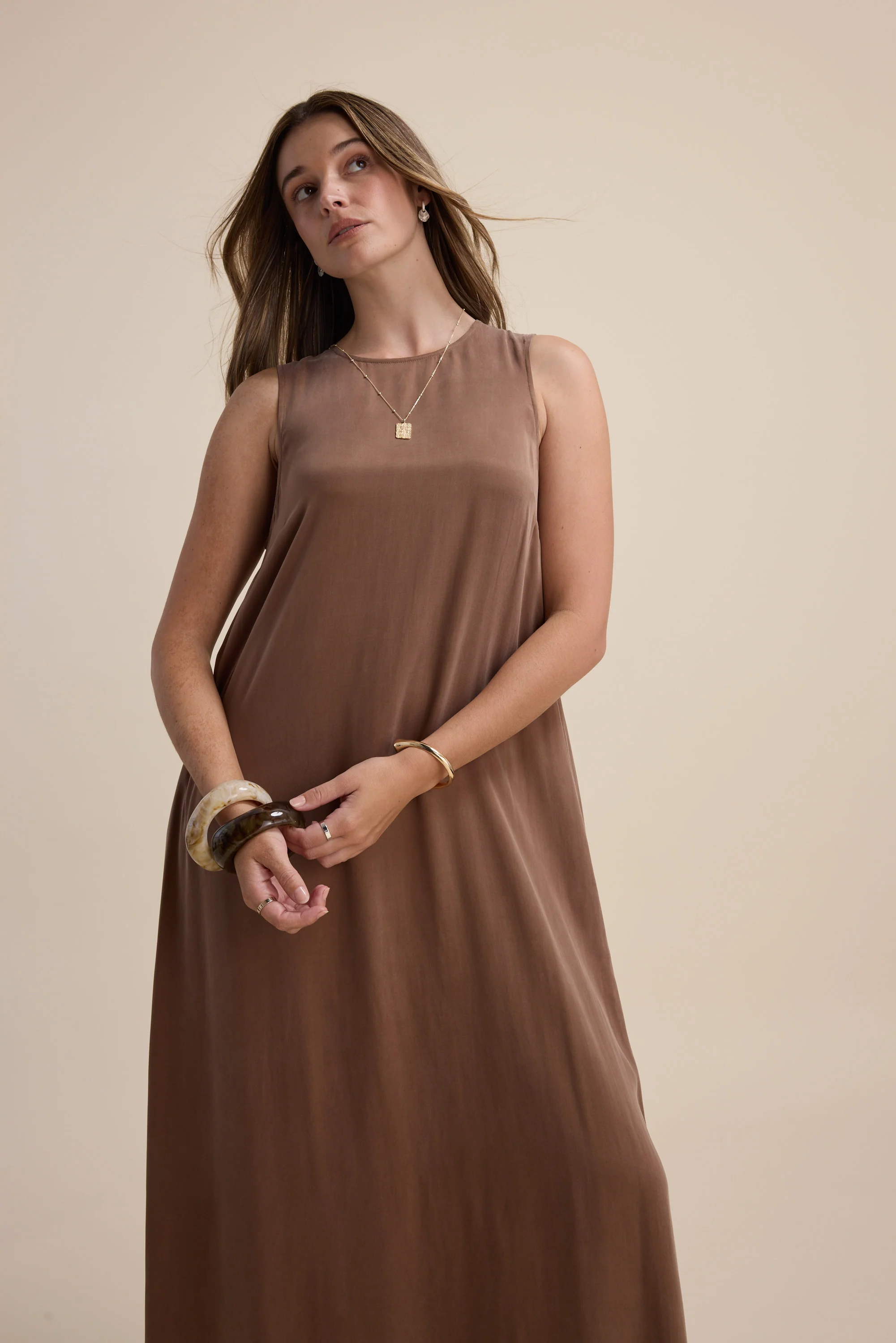 Kaitlyn Flared Midi Dress - Image 4