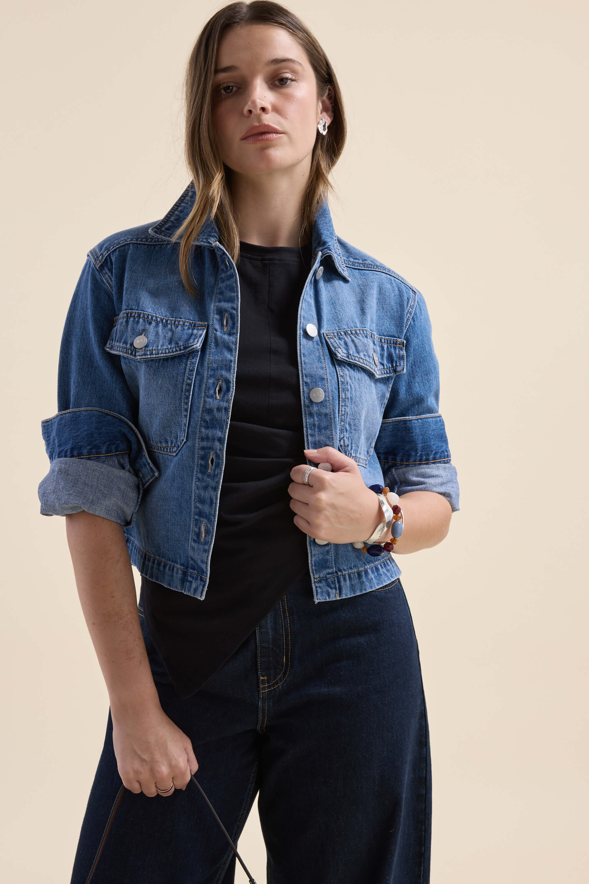 Kelsey Tuck Detail Tee - Image 2