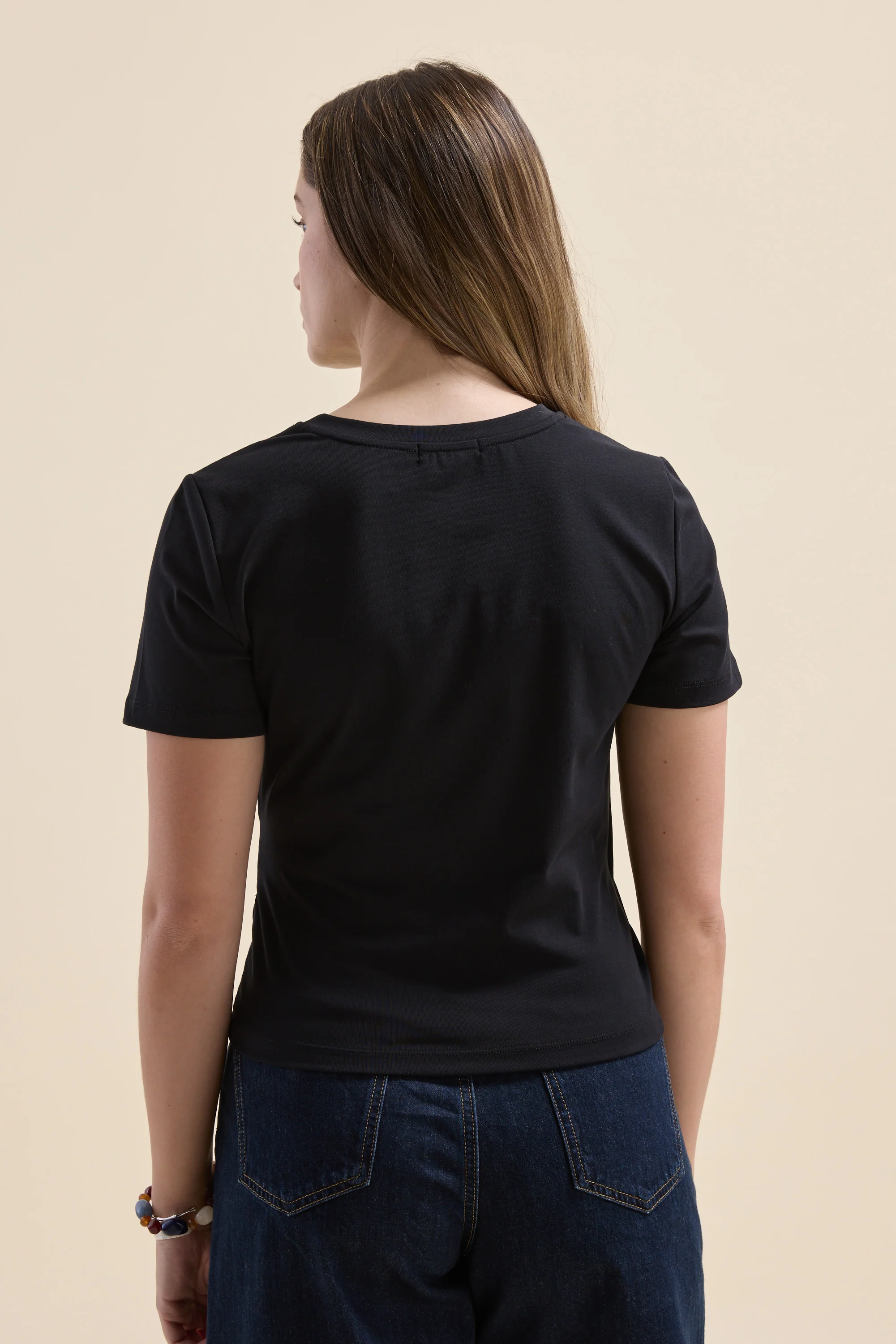 Kelsey Tuck Detail Tee - Image 6