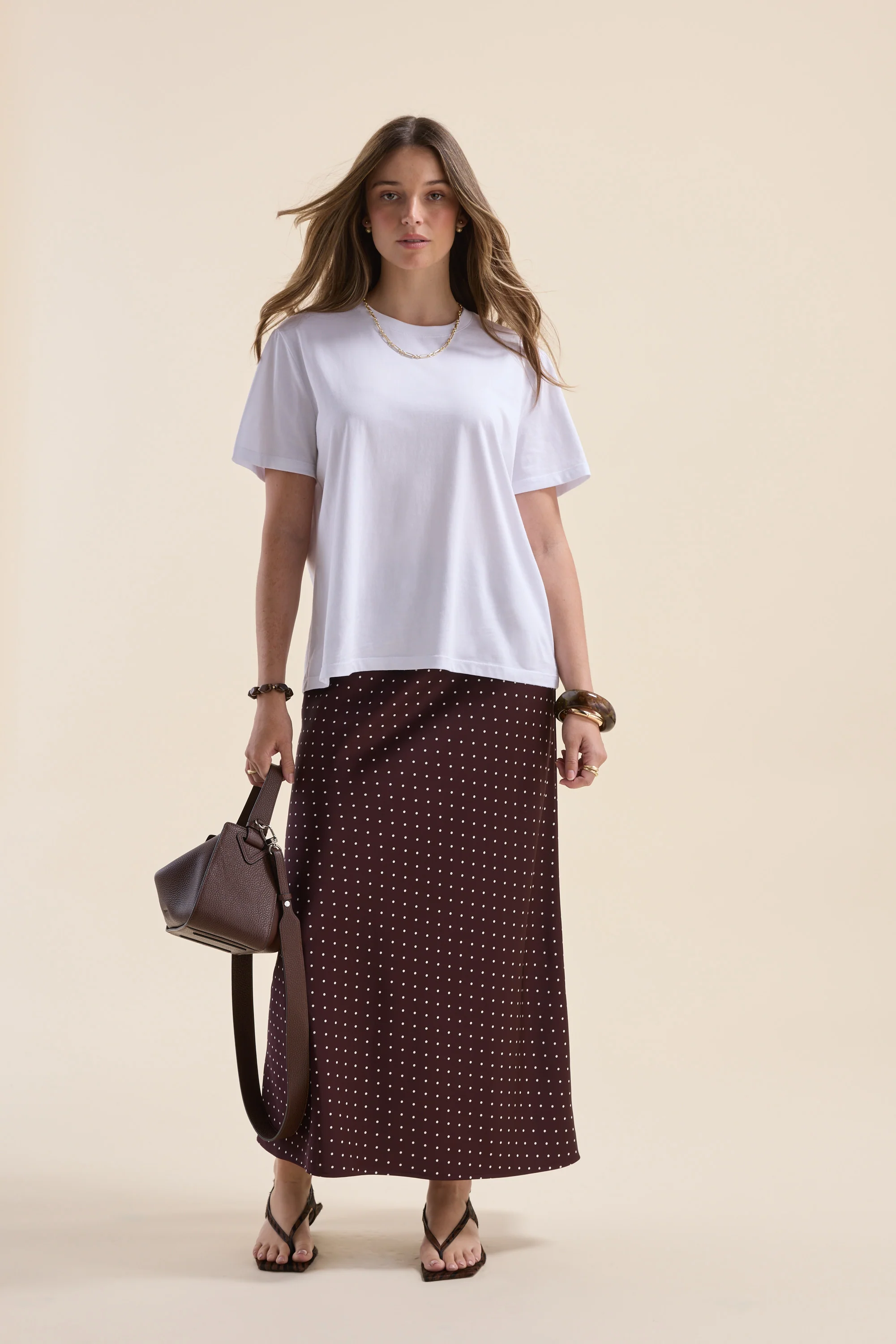 Kinsley Bias Cut Skirt