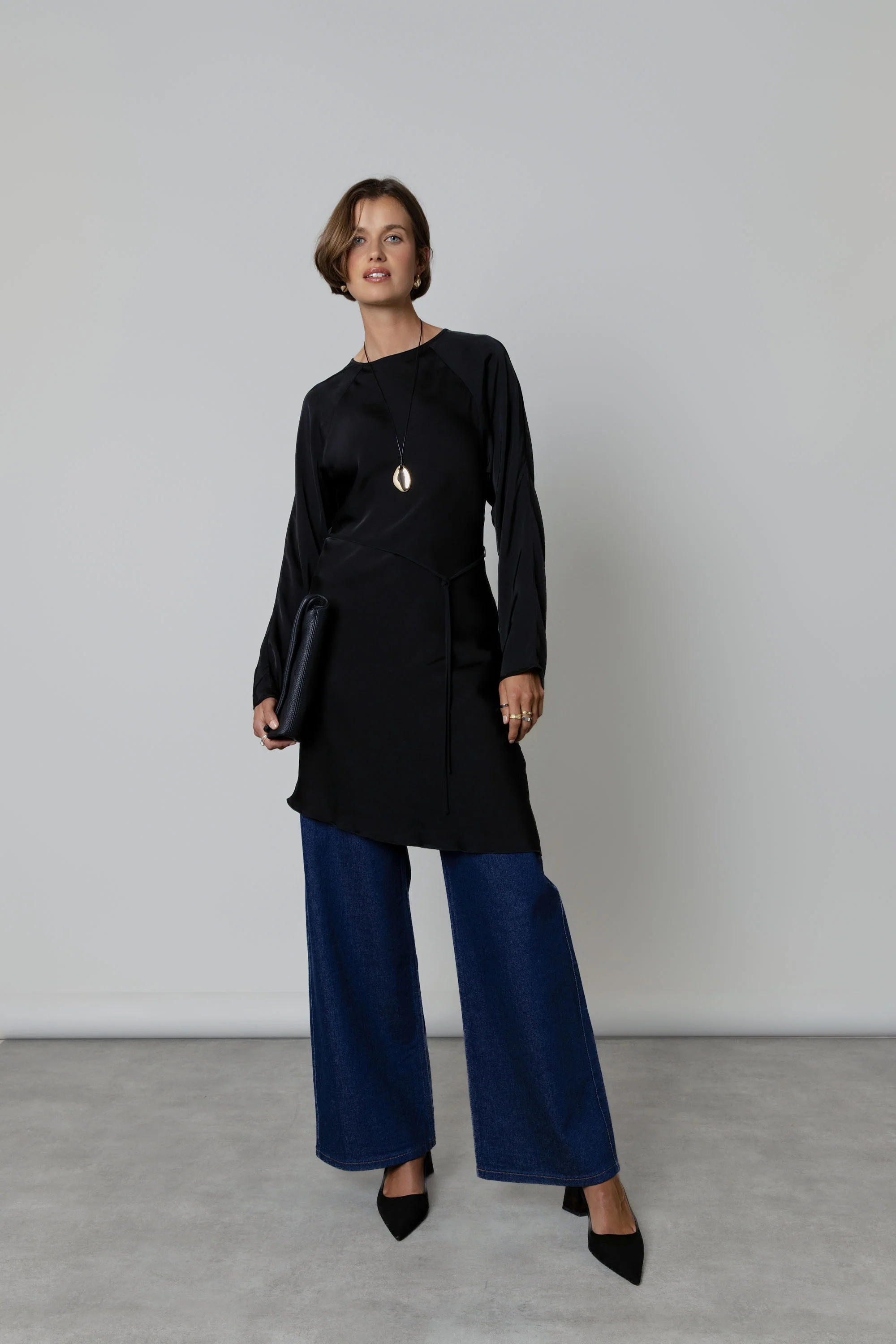 Lucie Asymmetric Layering Dress