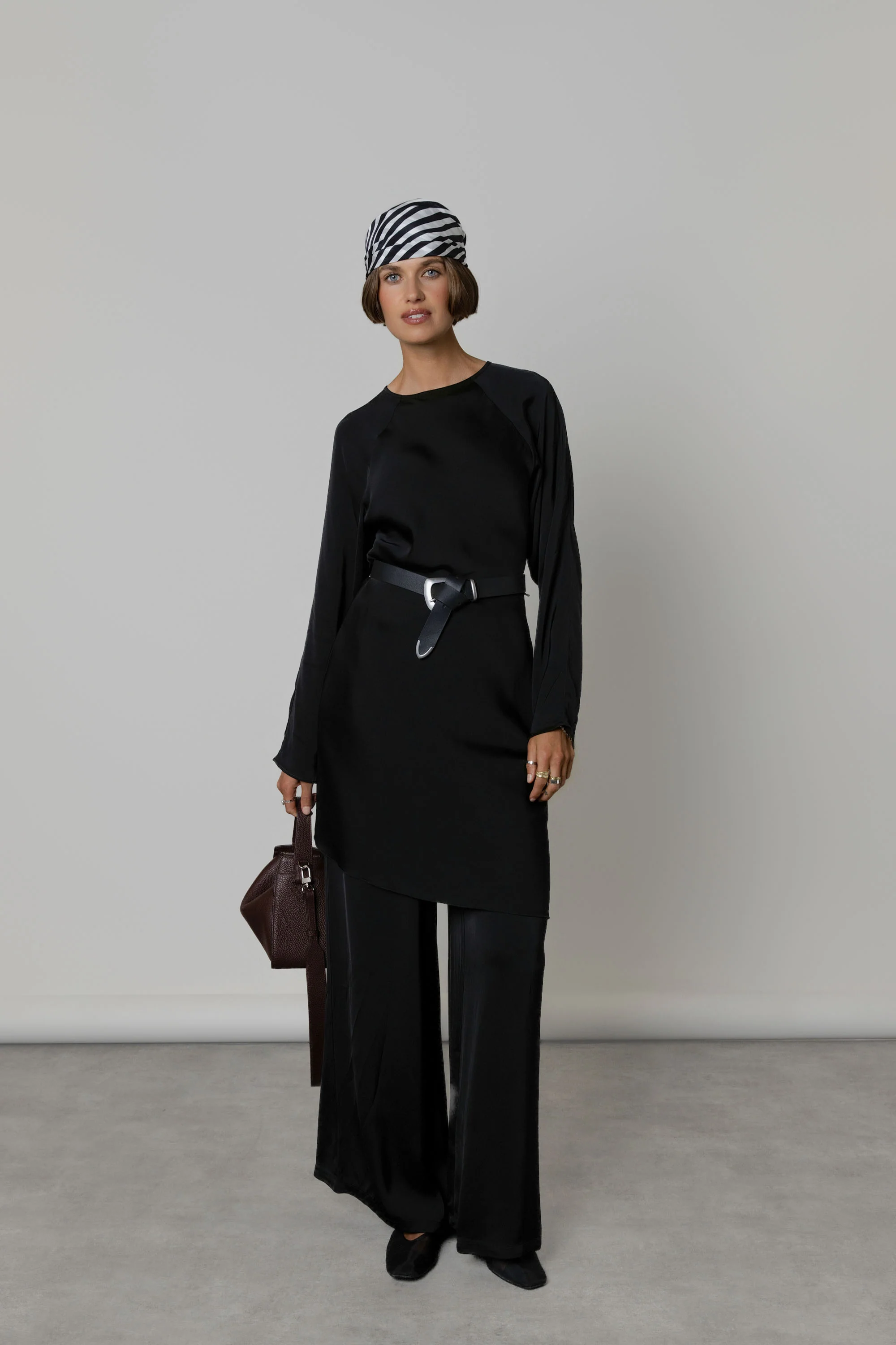 Lucie Asymmetric Layering Dress - Image 2