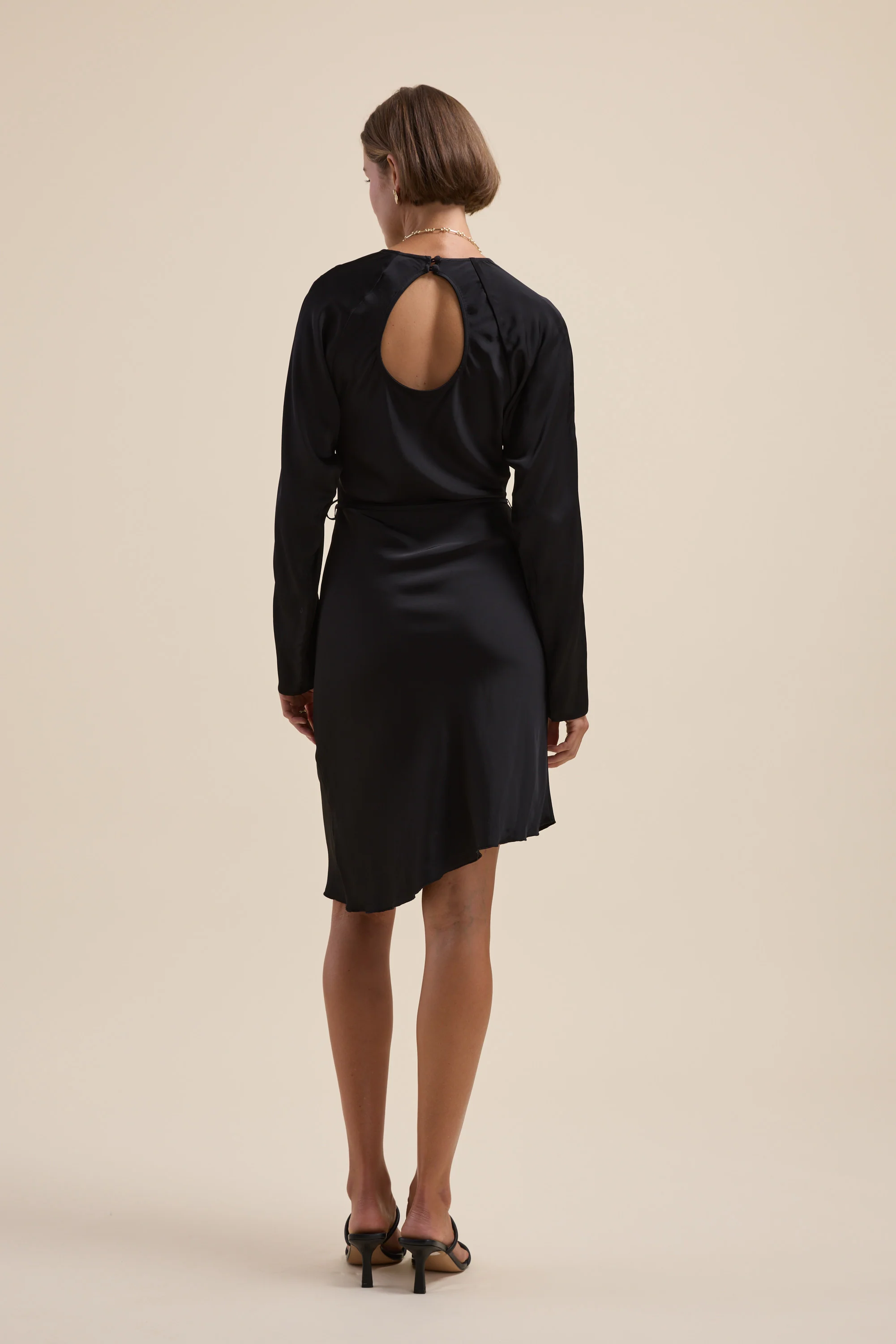 Lucie Asymmetric Layering Dress - Image 8