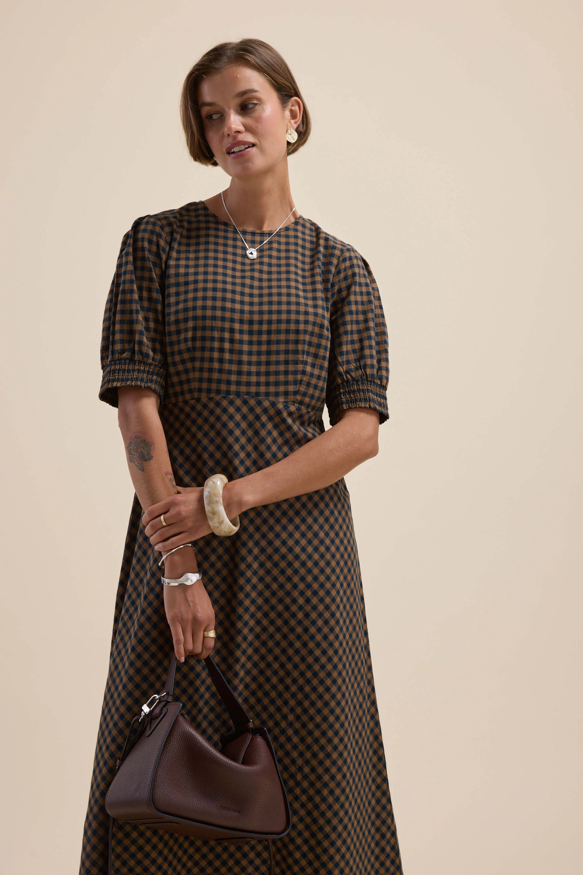 Lucy Bias Cut Dress - Image 4