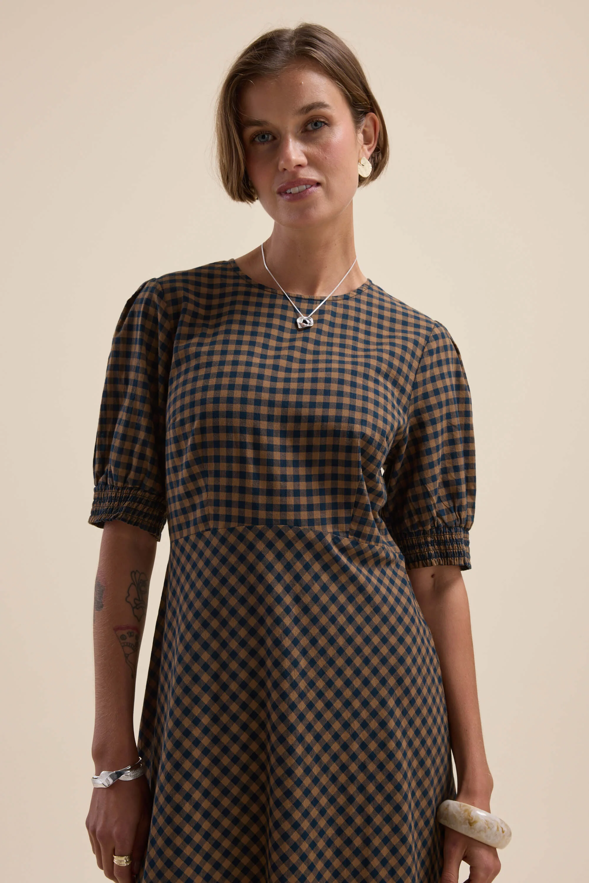 Lucy Bias Cut Dress - Image 5
