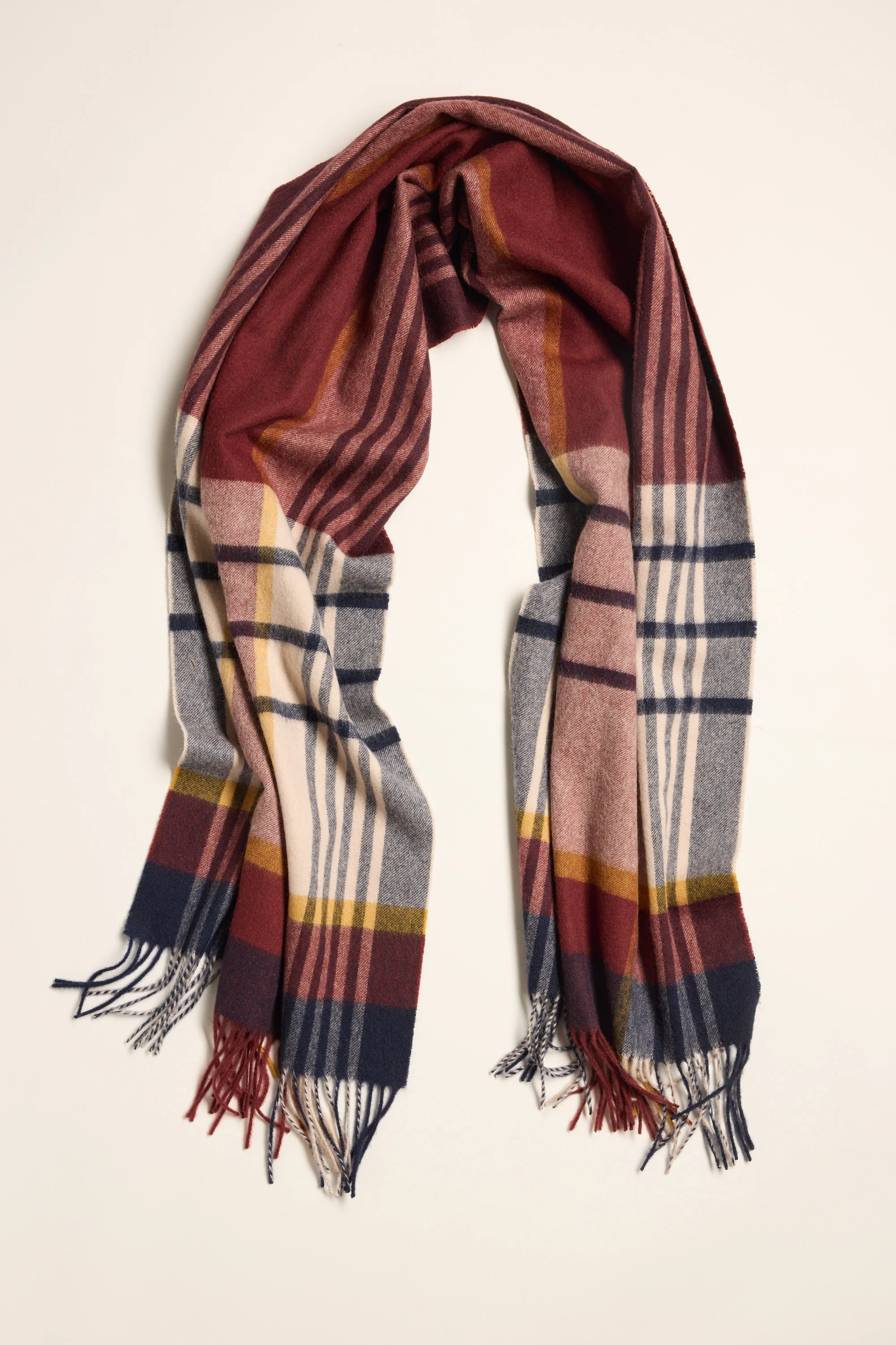 Maddie Brushed Check Scarf - Image 2