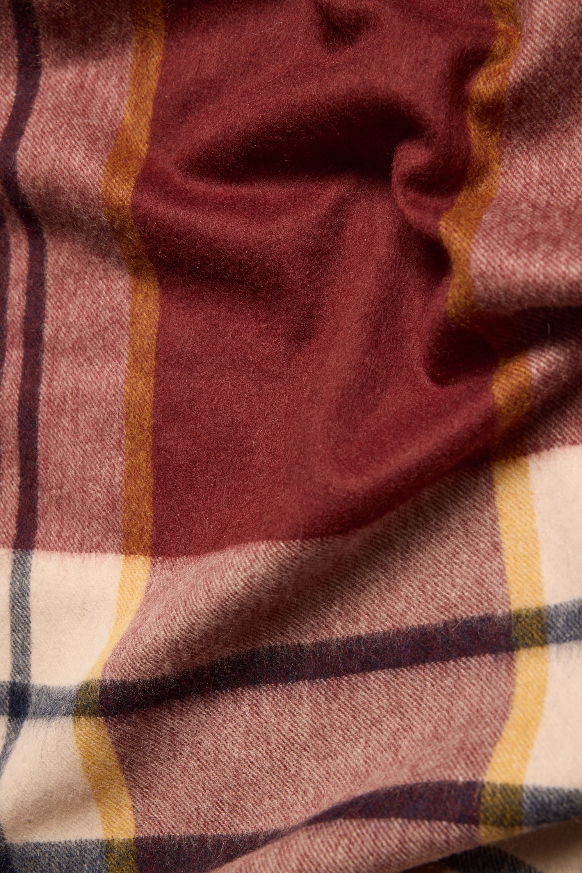 Maddie Brushed Check Scarf - Image 3