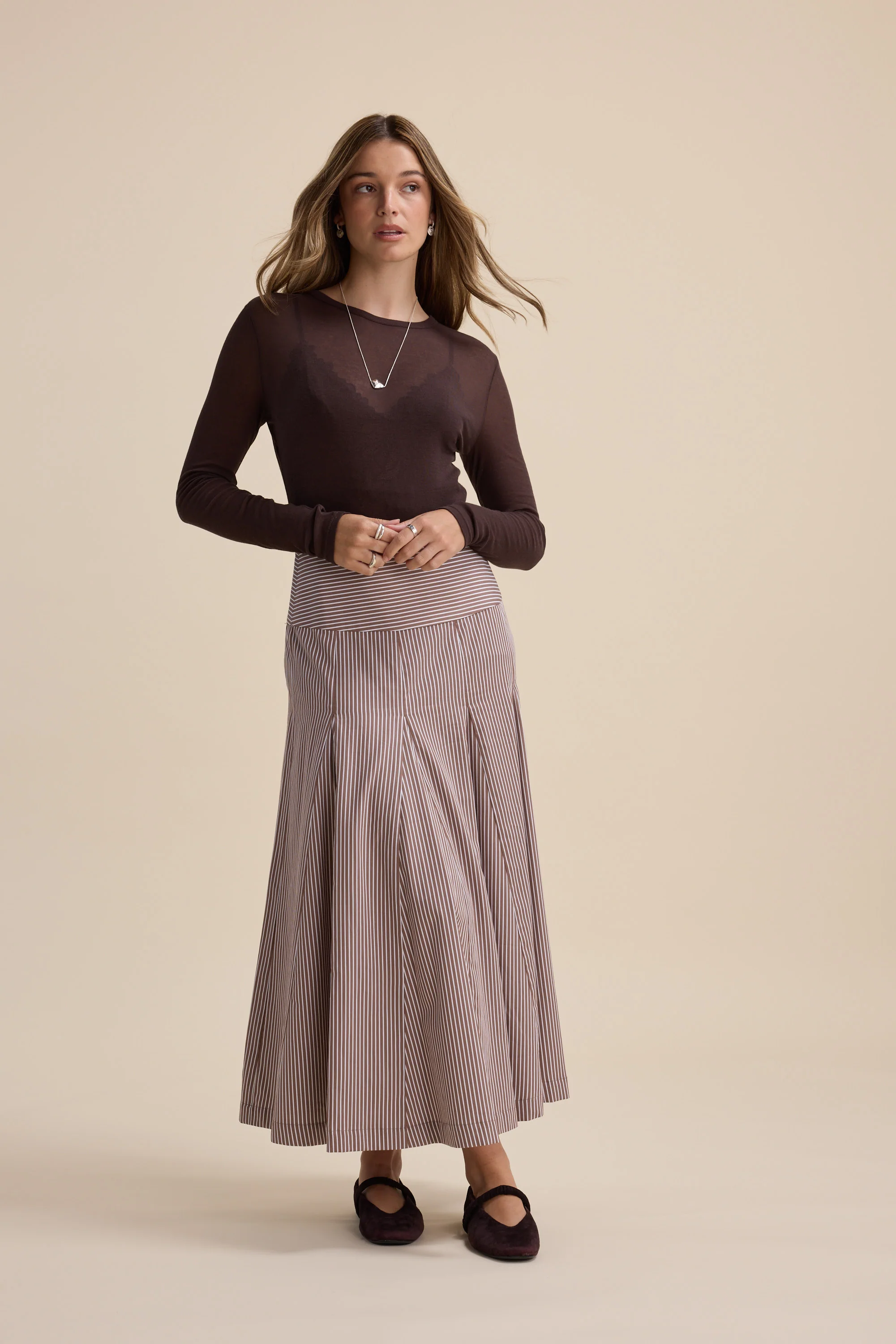 Marley Panel Seam Skirt