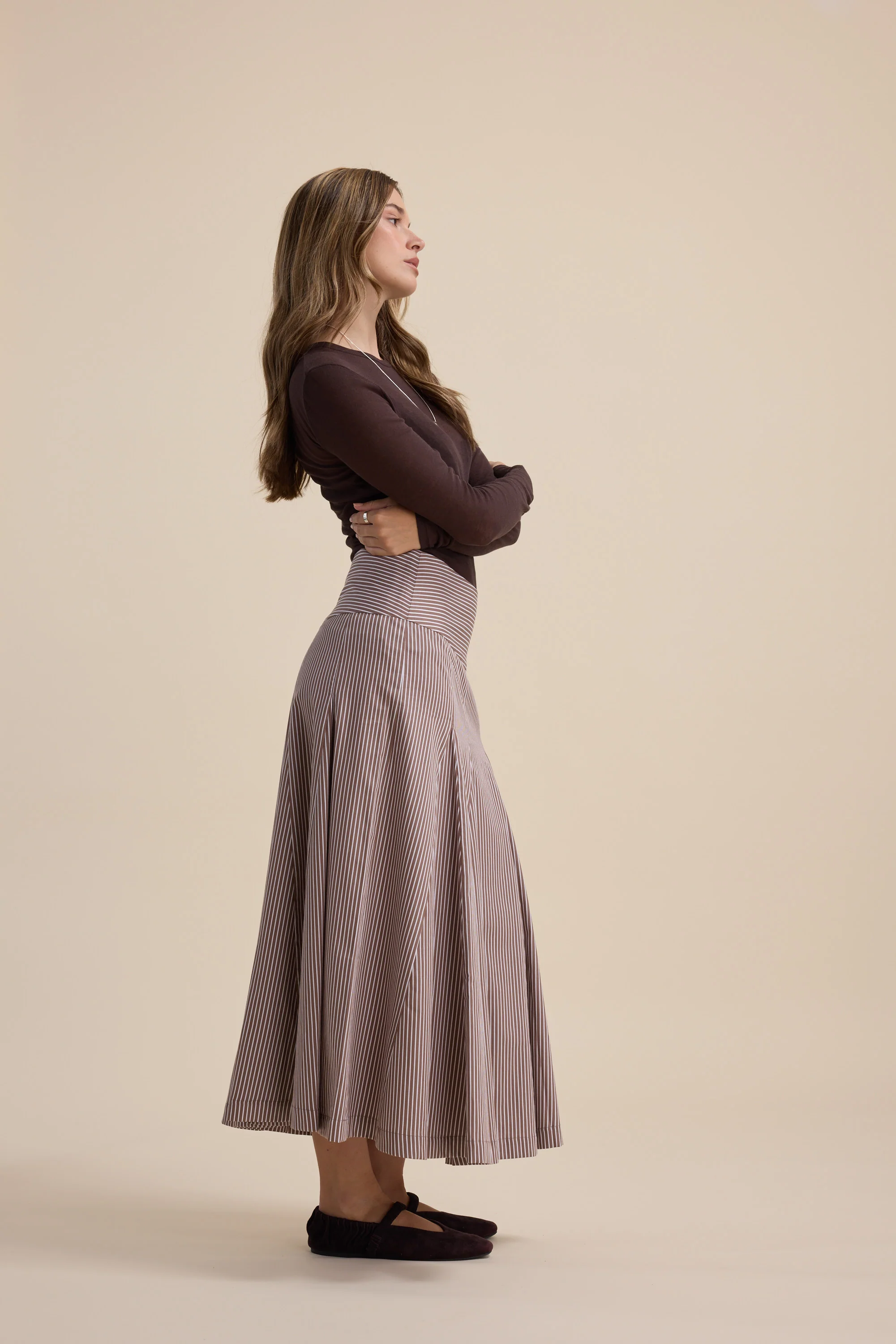 Marley Panel Seam Skirt - Image 3