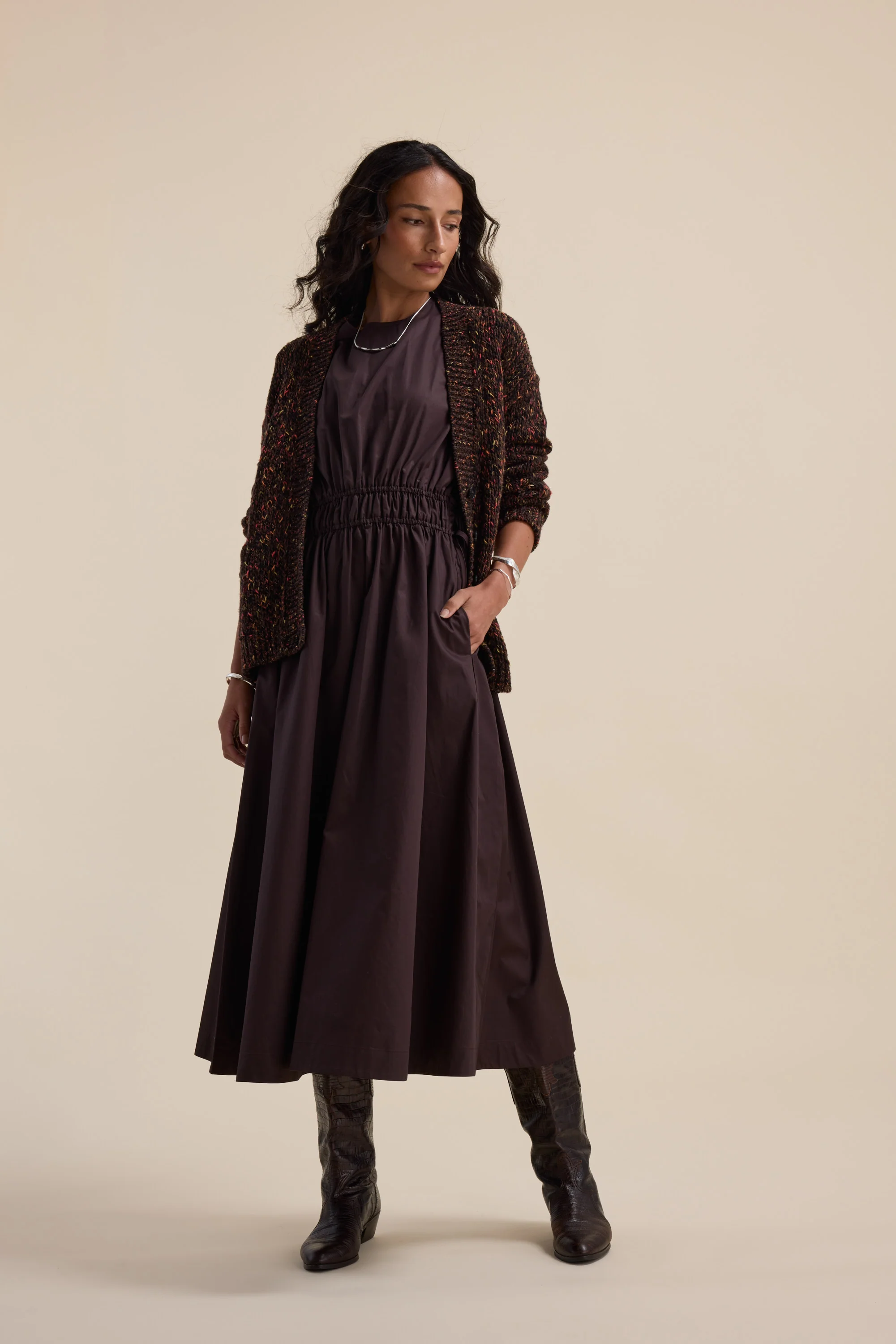 Megan Tie Waist Dress - Image 5