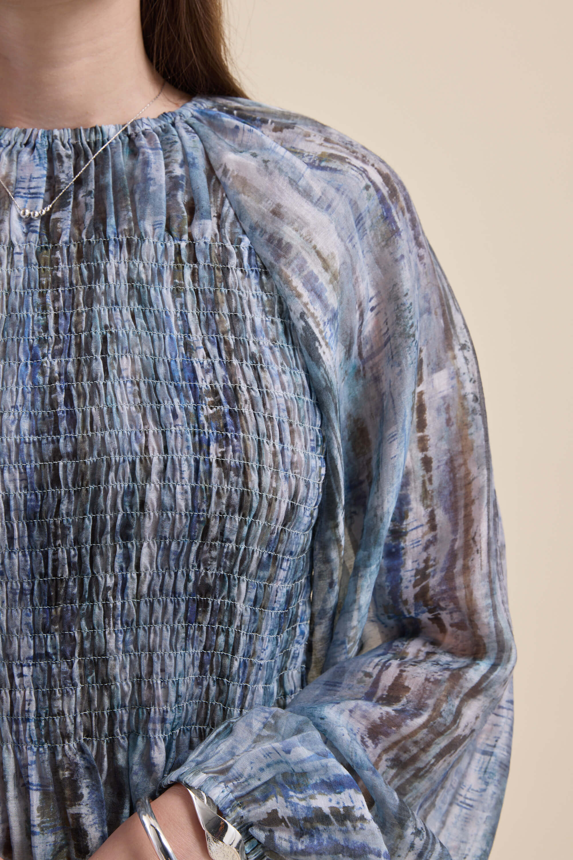 Mitch Shirred Top - Image 5