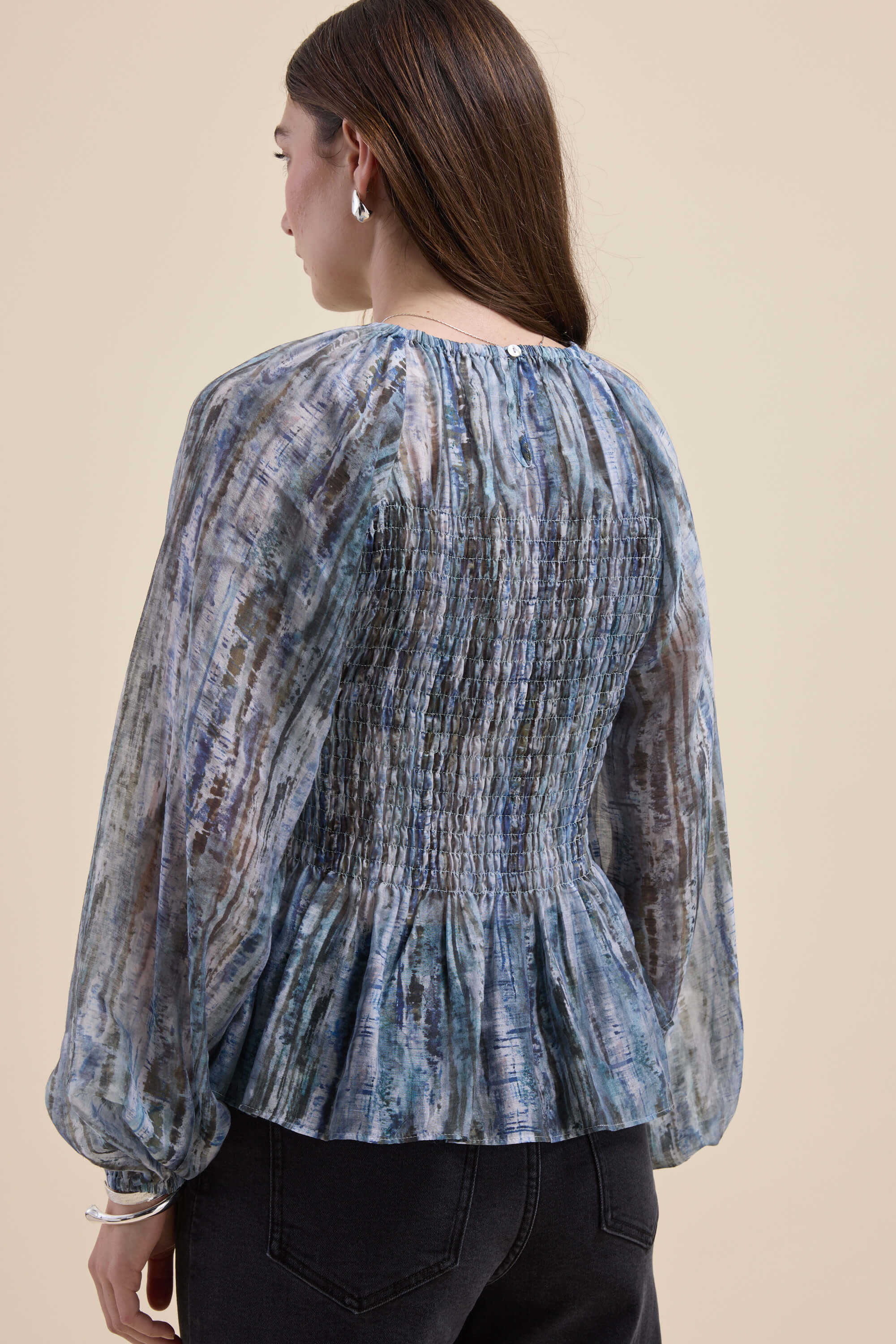 Mitch Shirred Top - Image 6