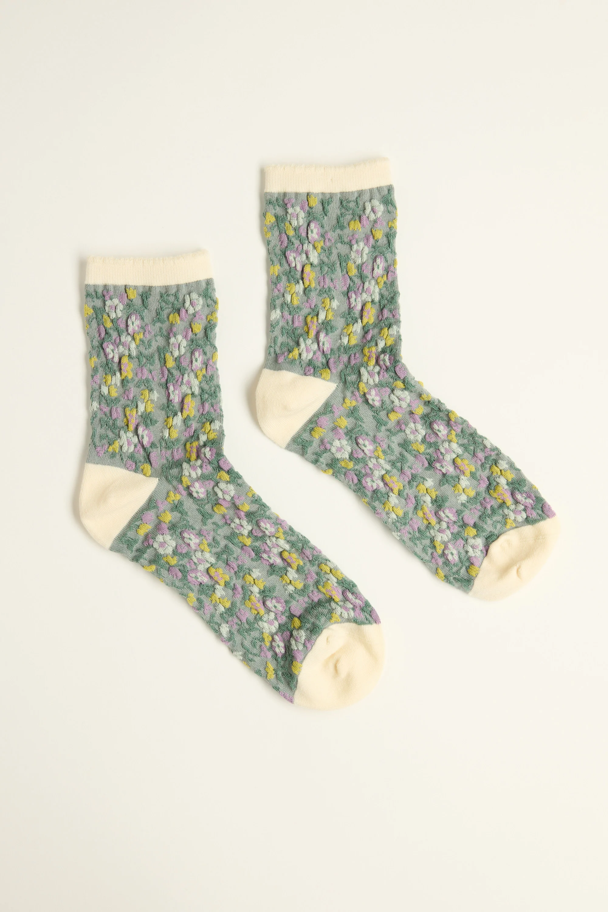 Nellie Floral Socks - Image 2