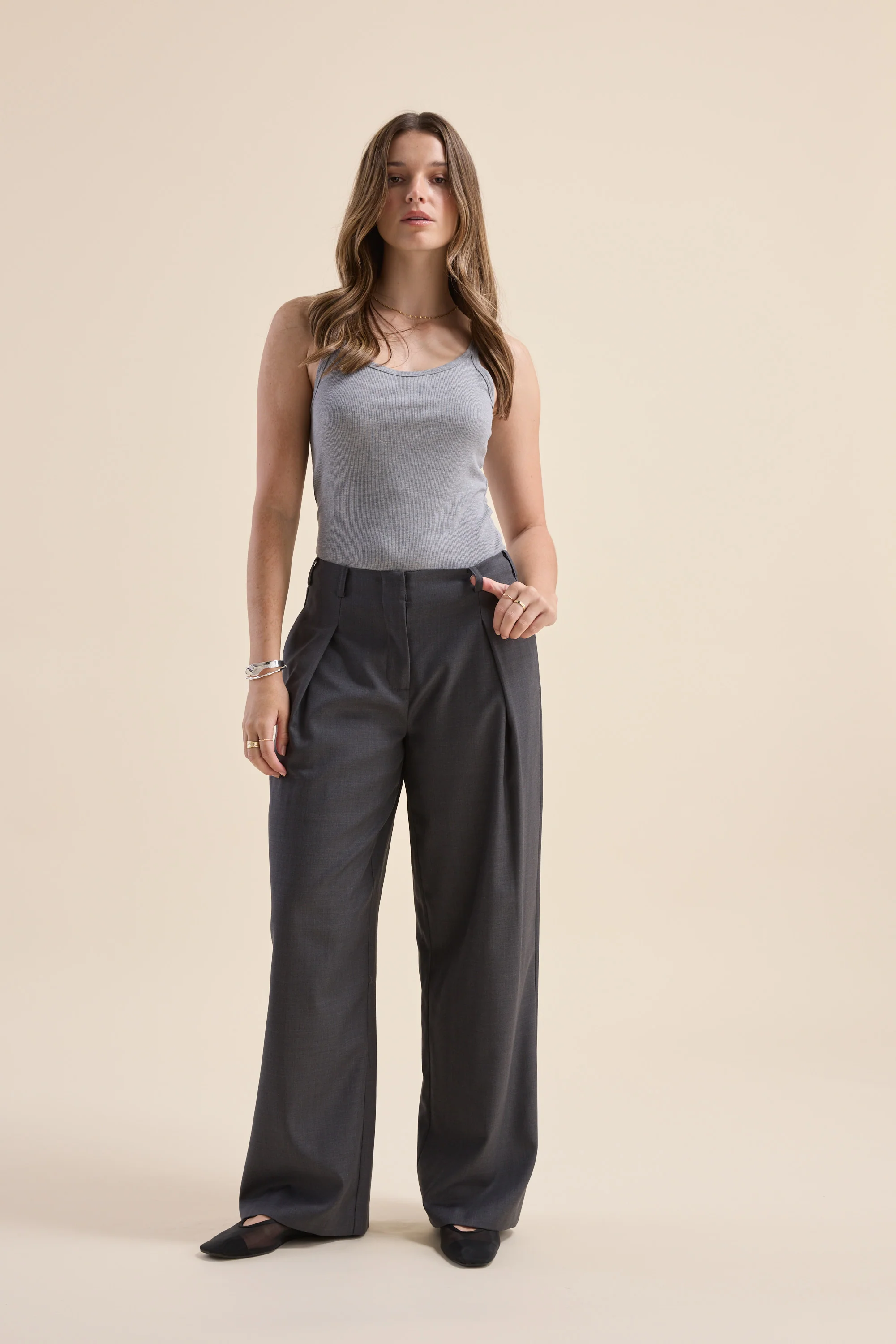 Nina Wool Blend Pant - Image 5