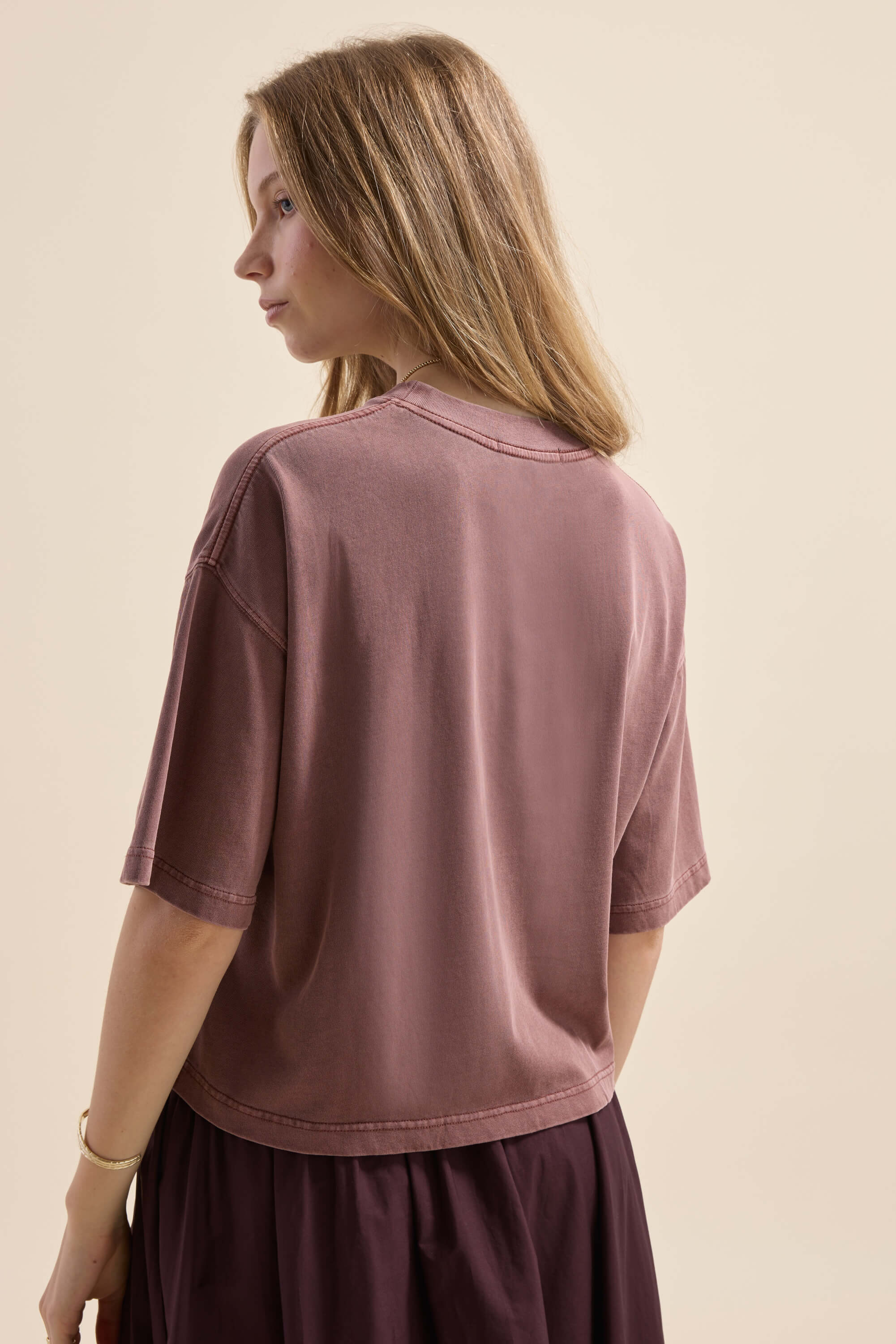Olive Boxy Tee - Image 6