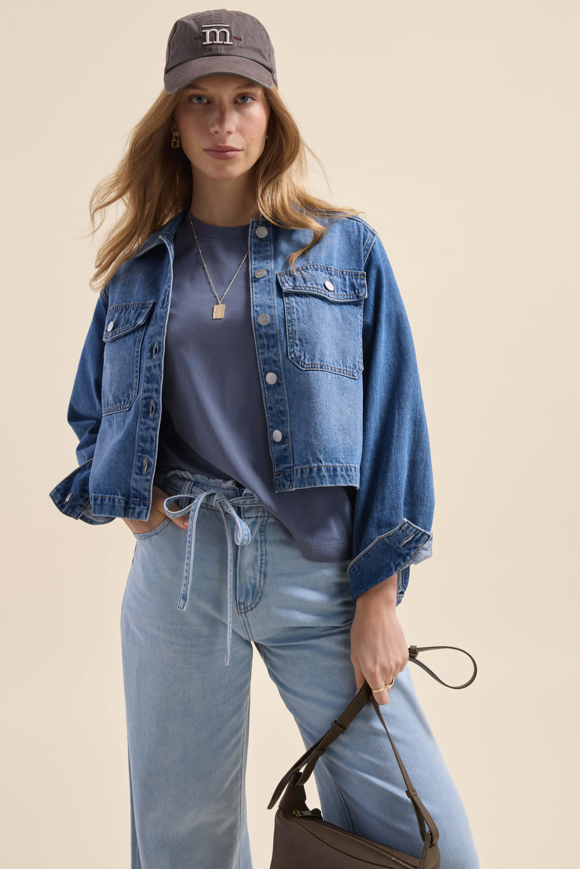 Olive Boxy Tee - Image 2