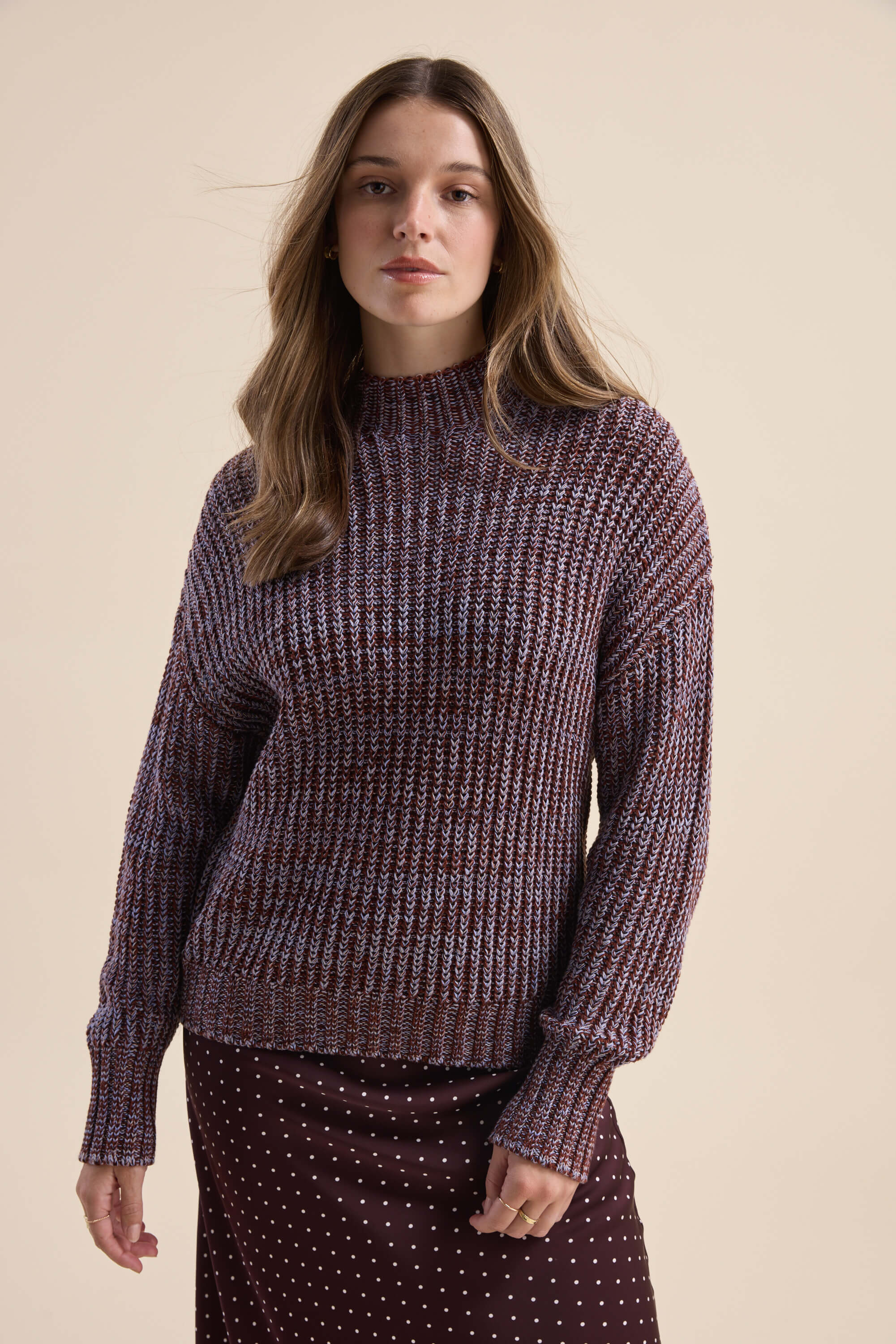 Phoebe Funnel Neck Sweater - Image 2