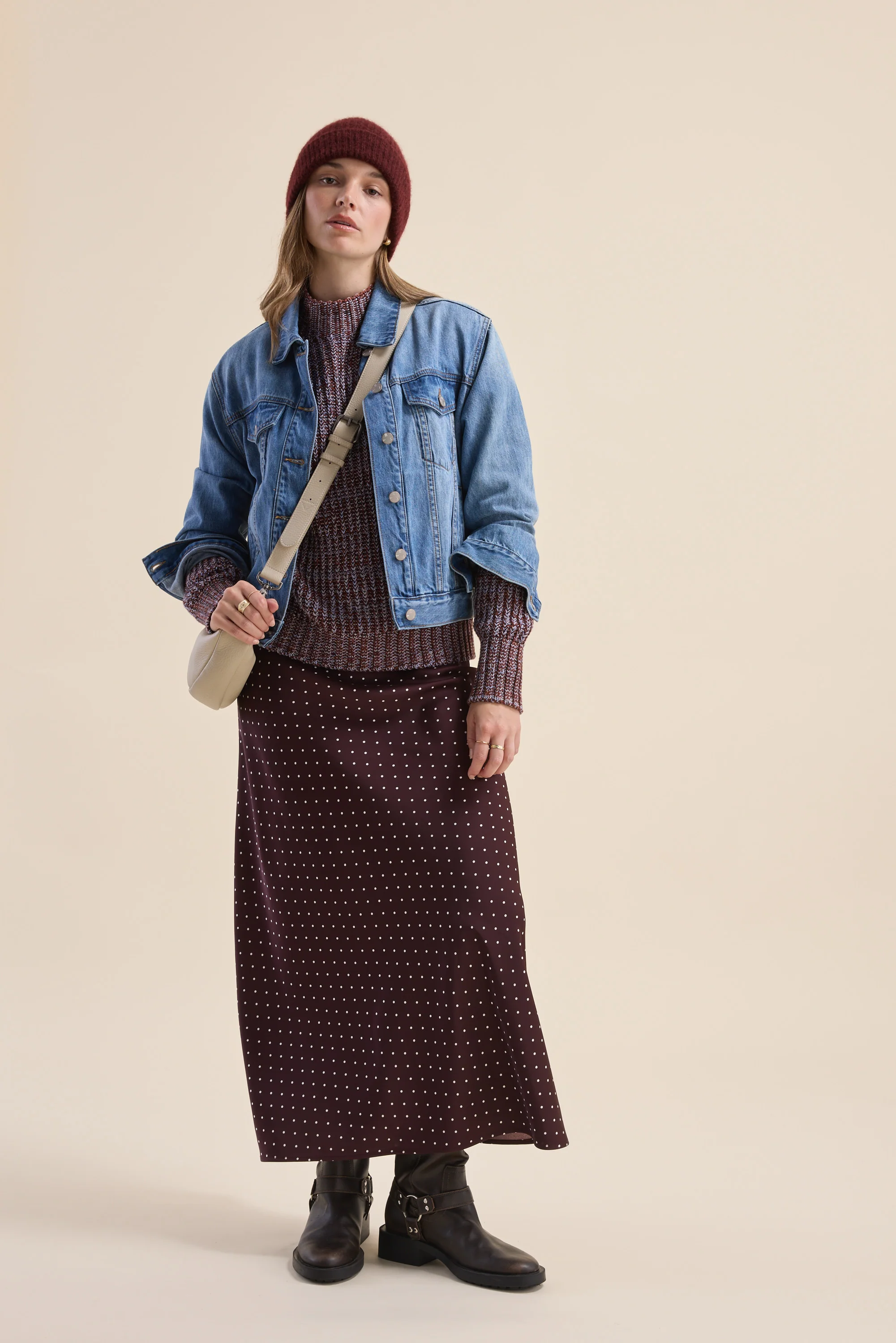 Phoebe Funnel Neck Sweater - Image 3