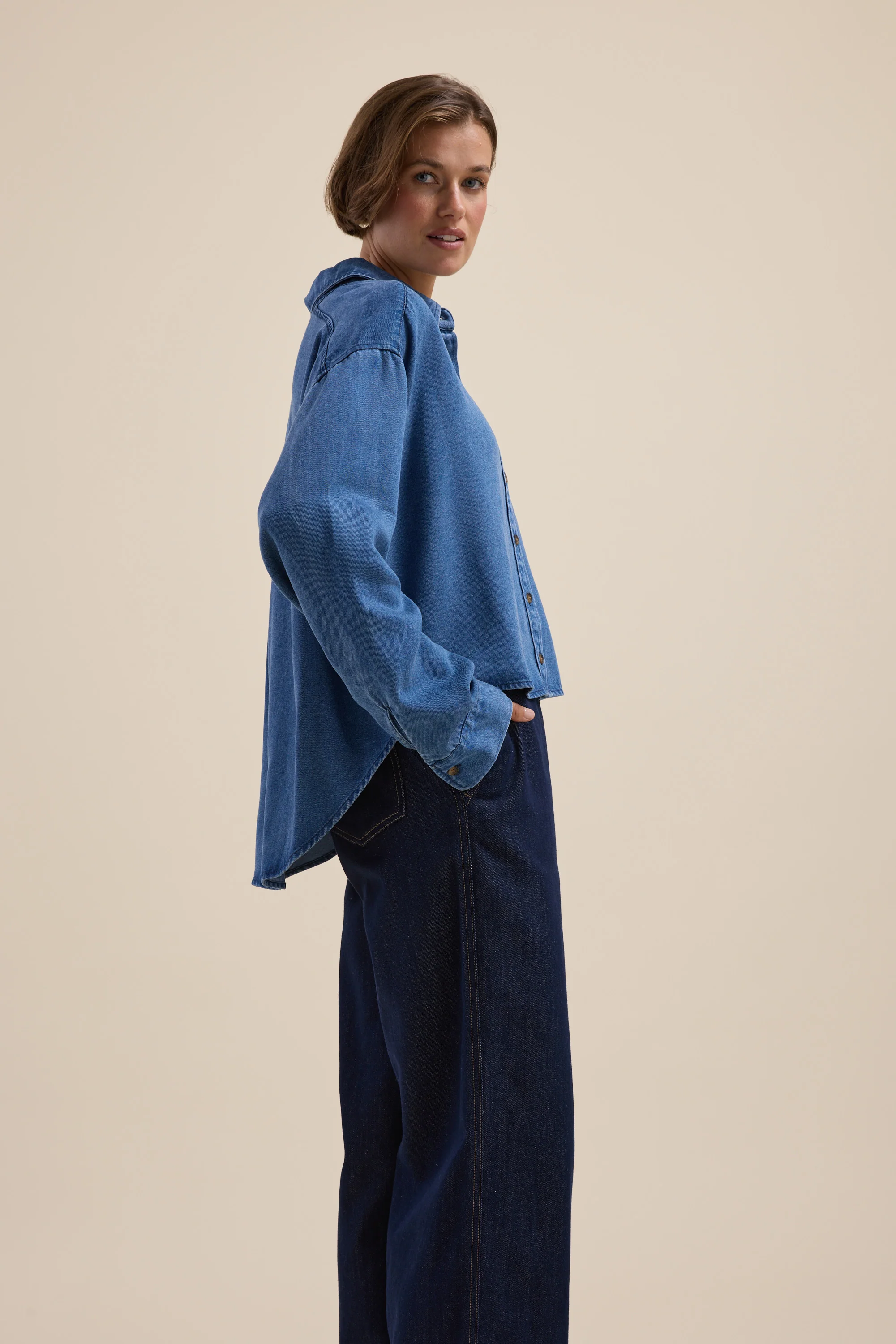 Piper Denim Shirt - Image 2