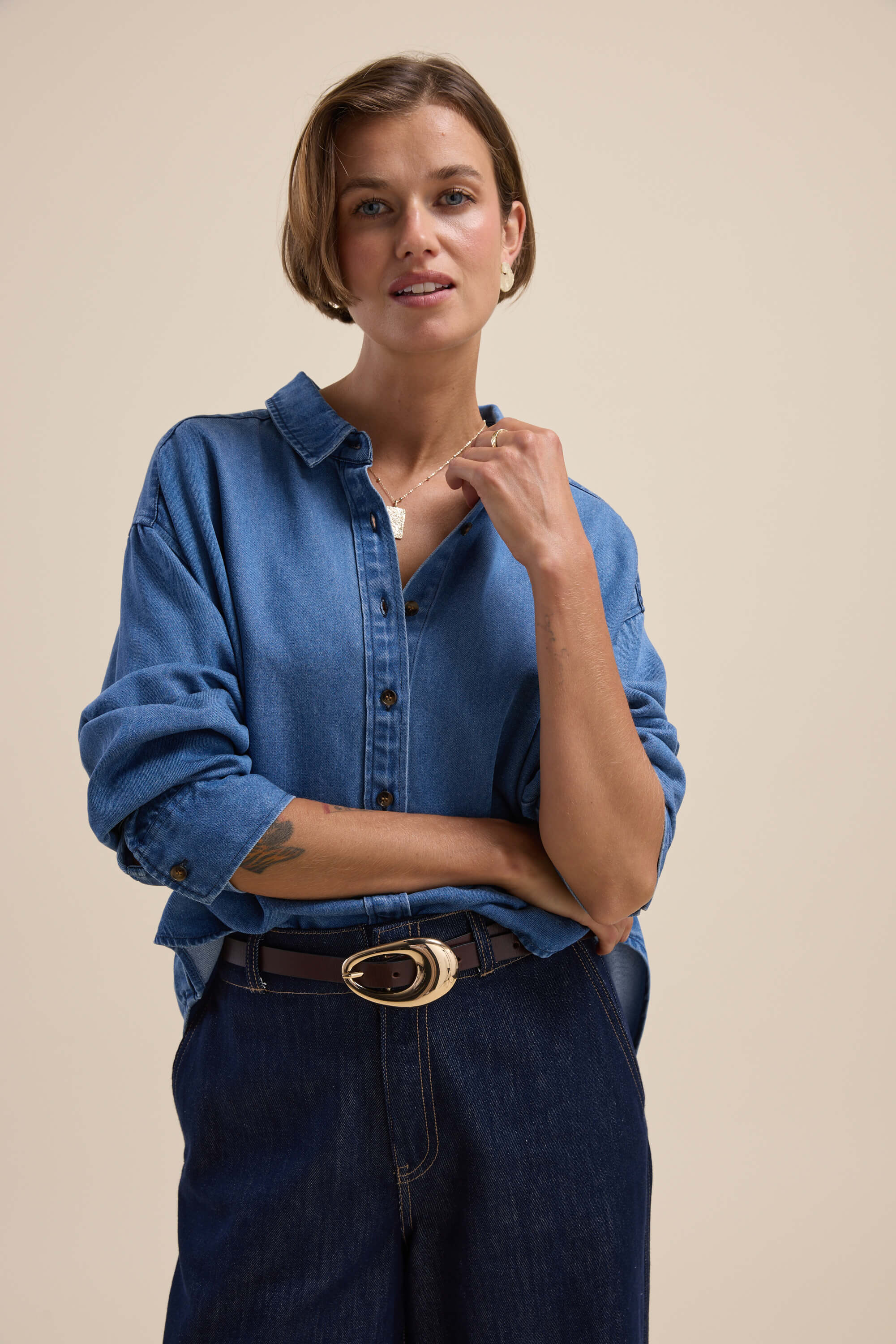 Piper Denim Shirt - Image 5