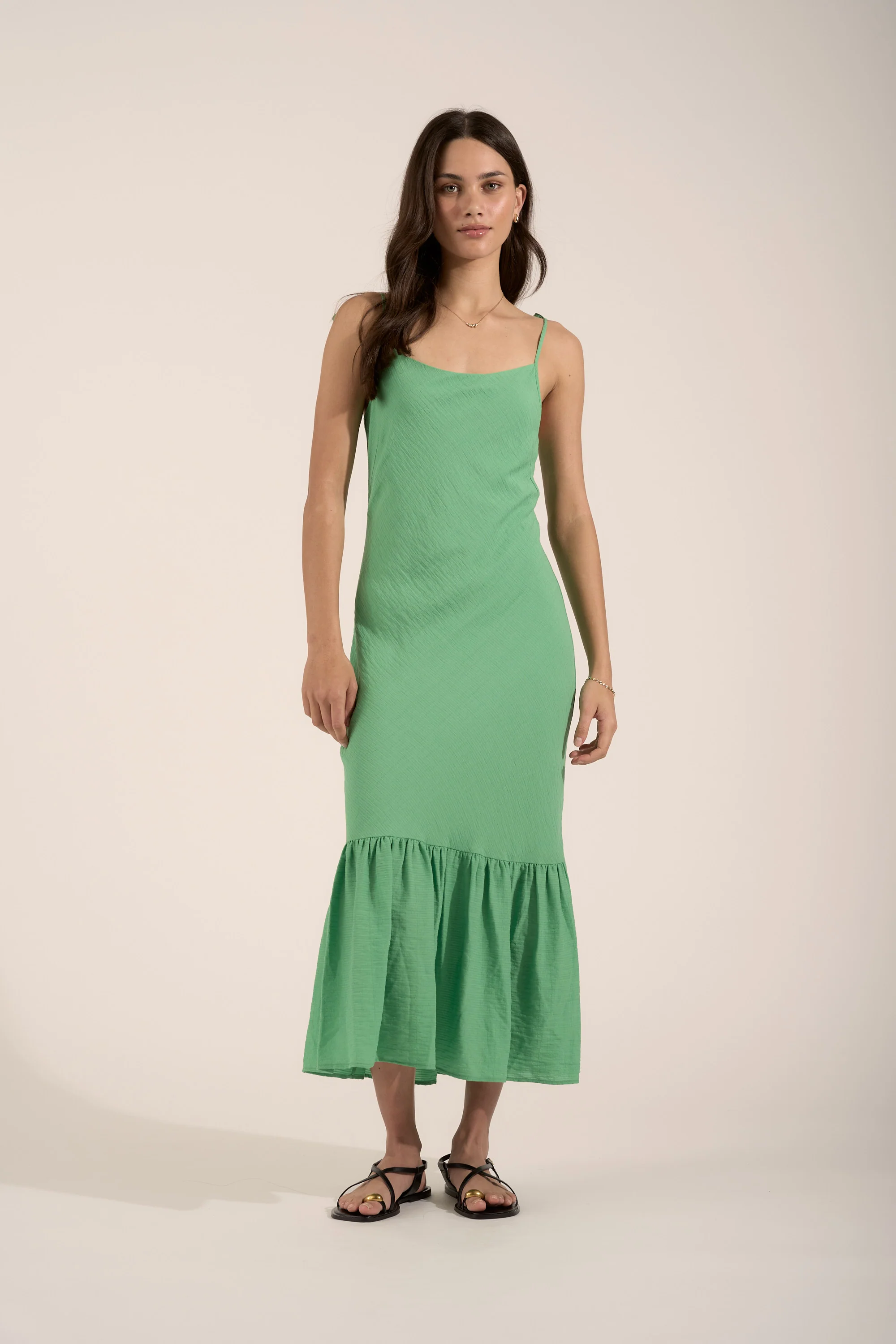 Polly Frill Hem Dress - Image 4