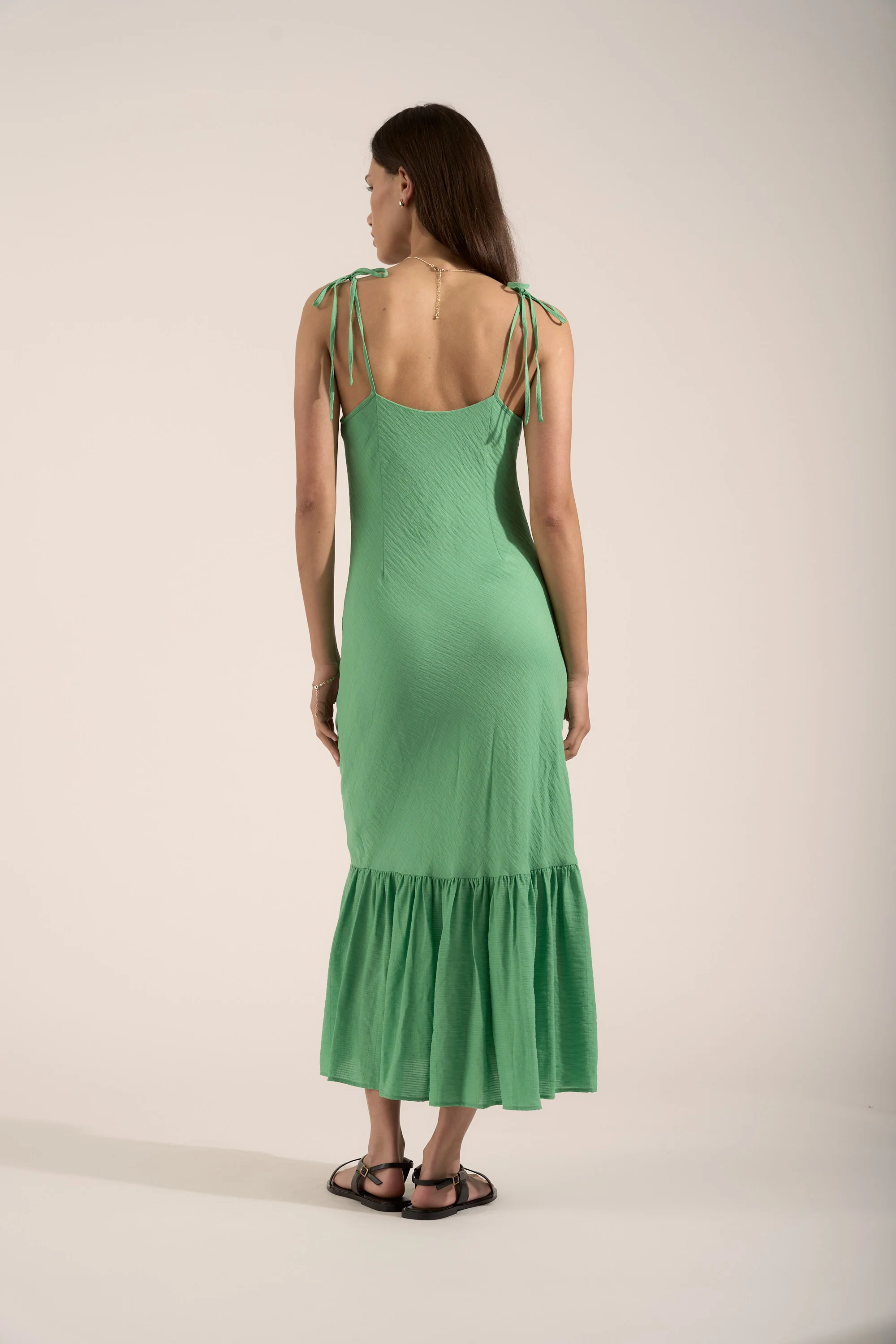 Polly Frill Hem Dress - Image 6