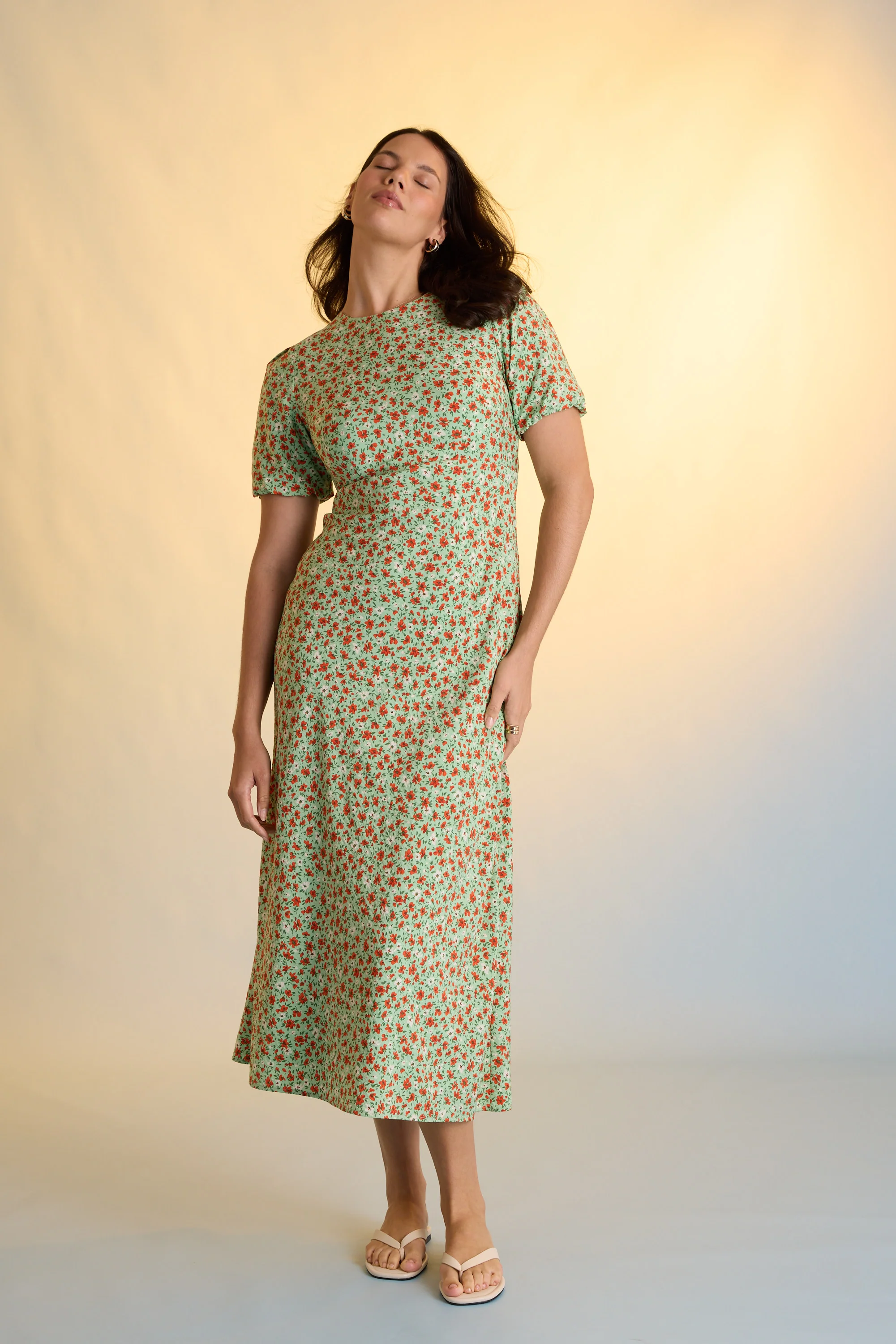 Poppy Short Sleeved Dress