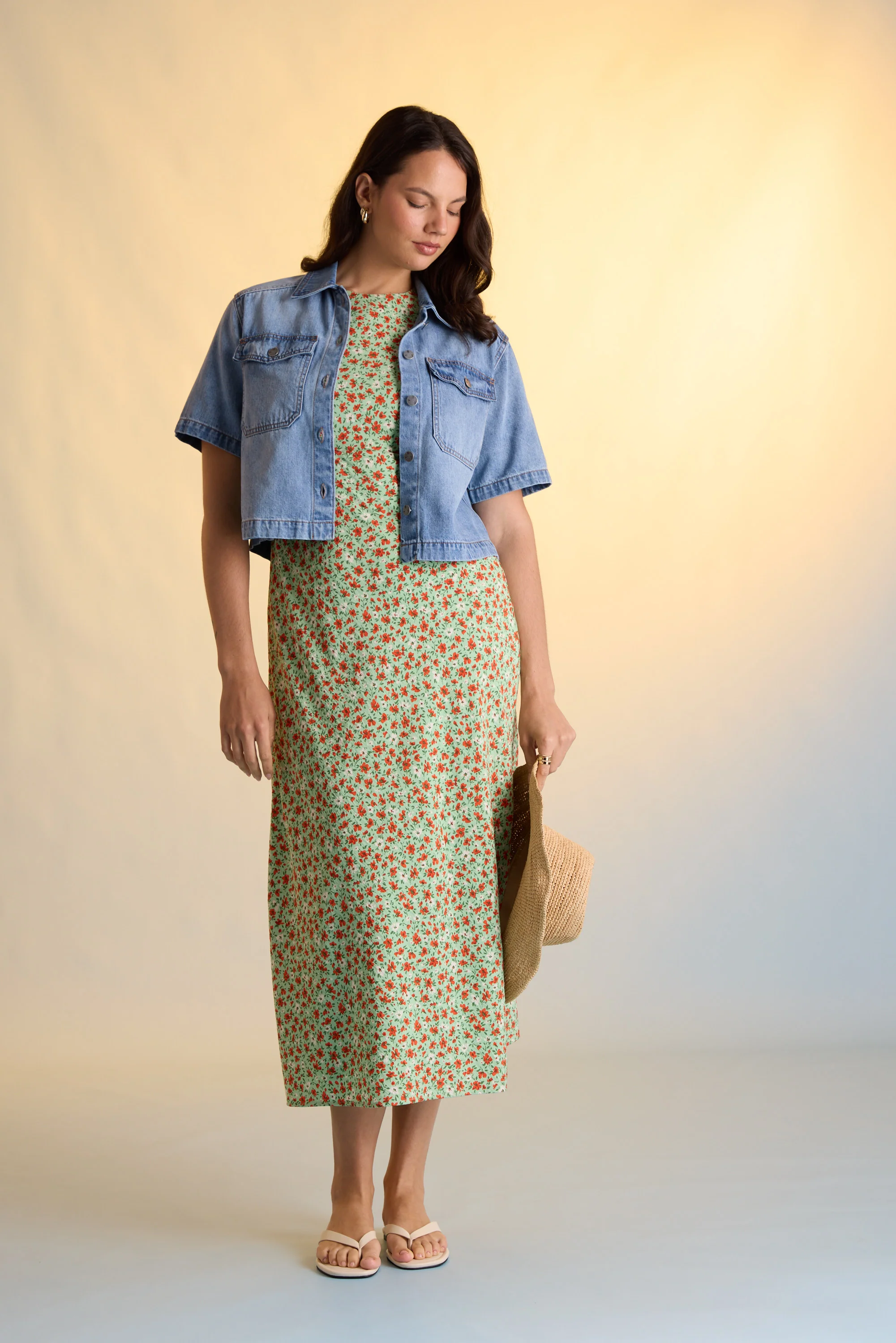 Poppy Short Sleeved Dress - Image 2