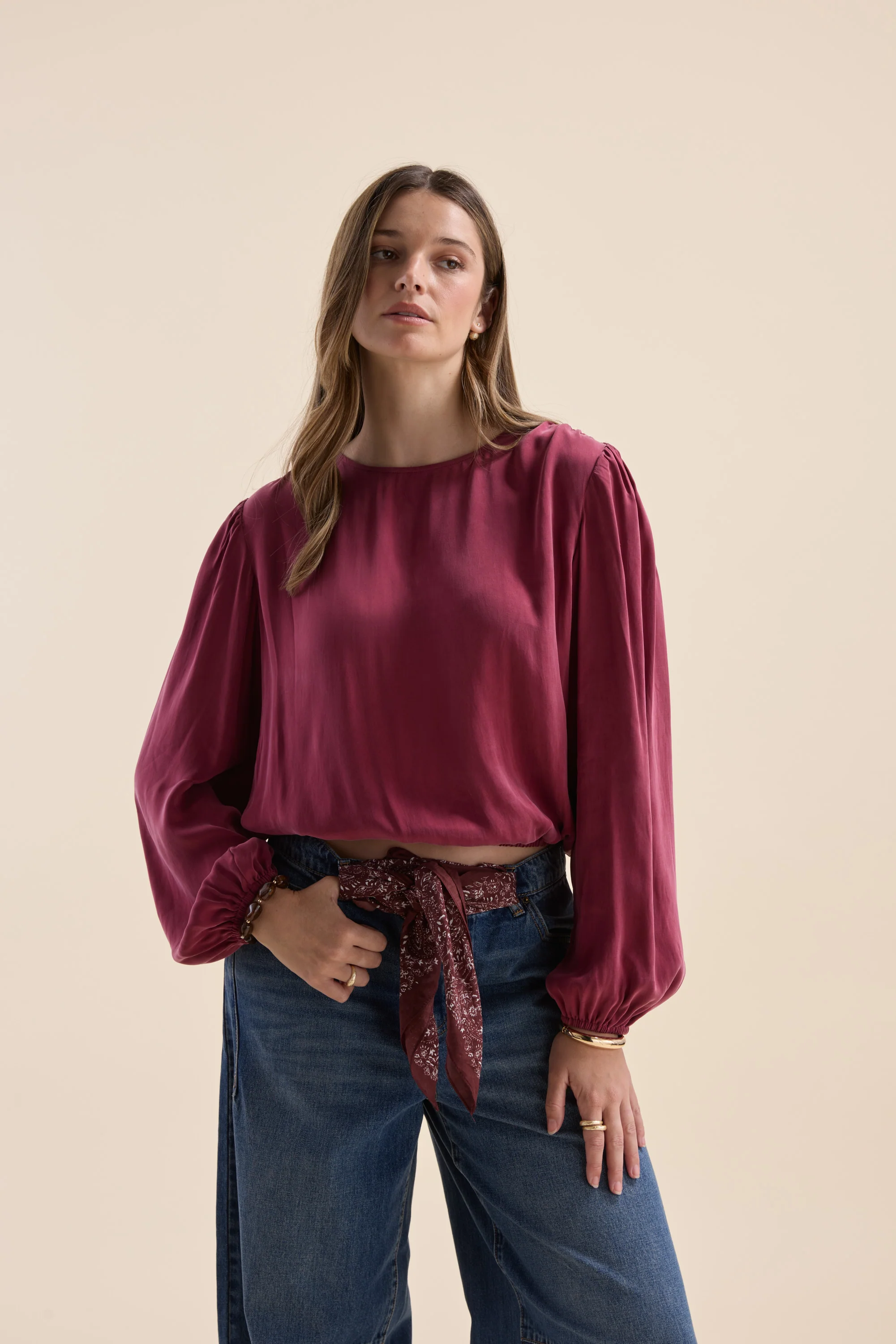 Ruthie Gathered Top