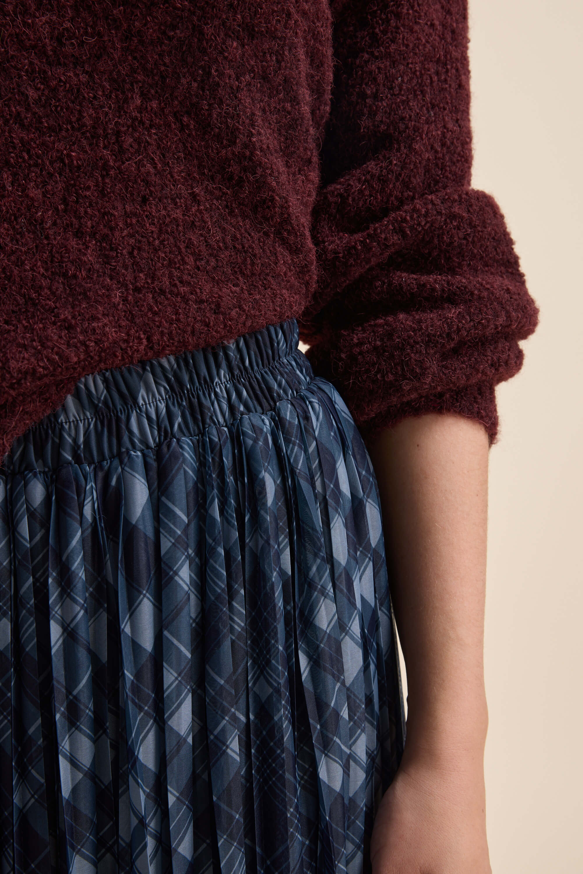 Ryan Pleat Maxi Skirt - Image 5