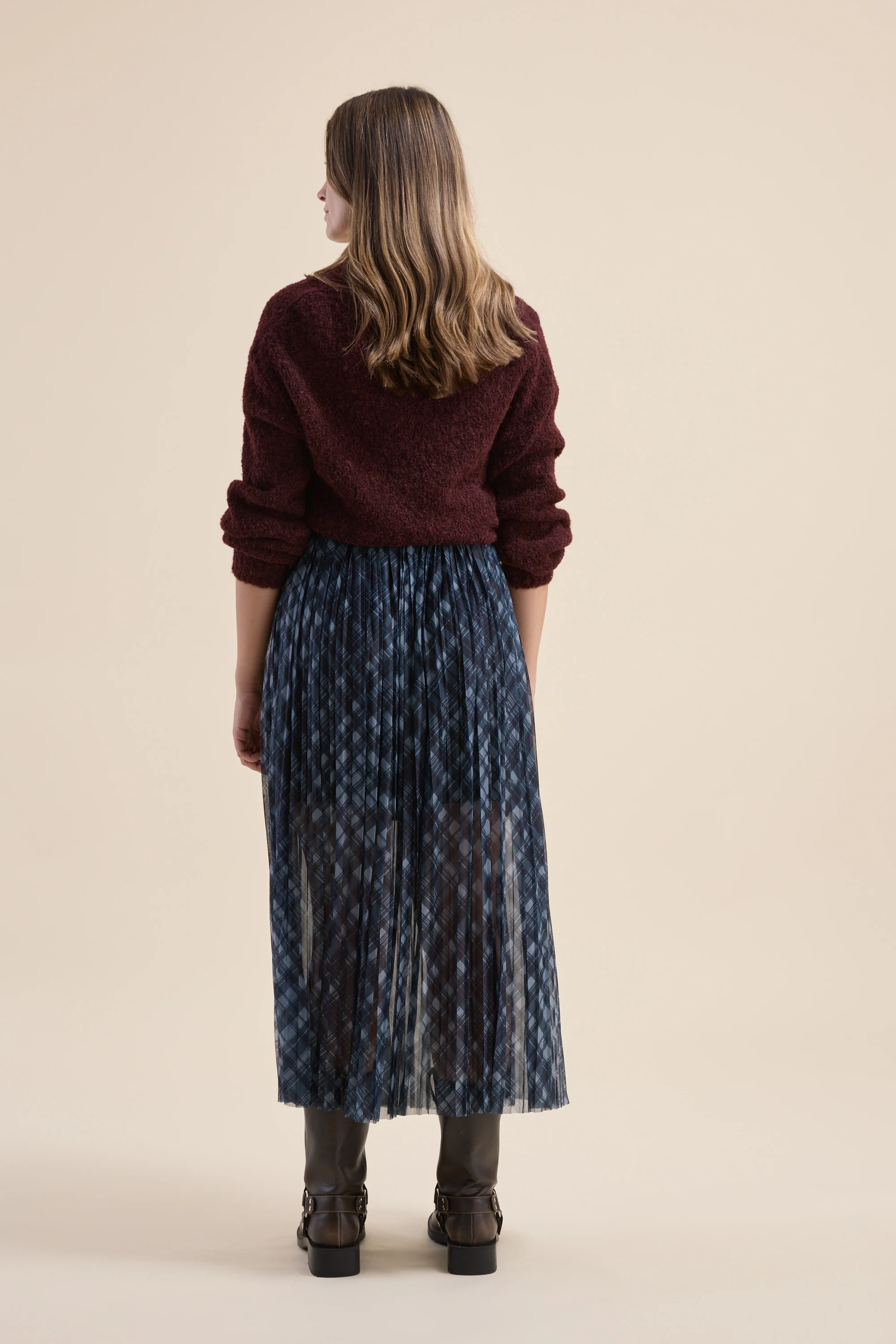 Ryan Pleat Maxi Skirt - Image 6
