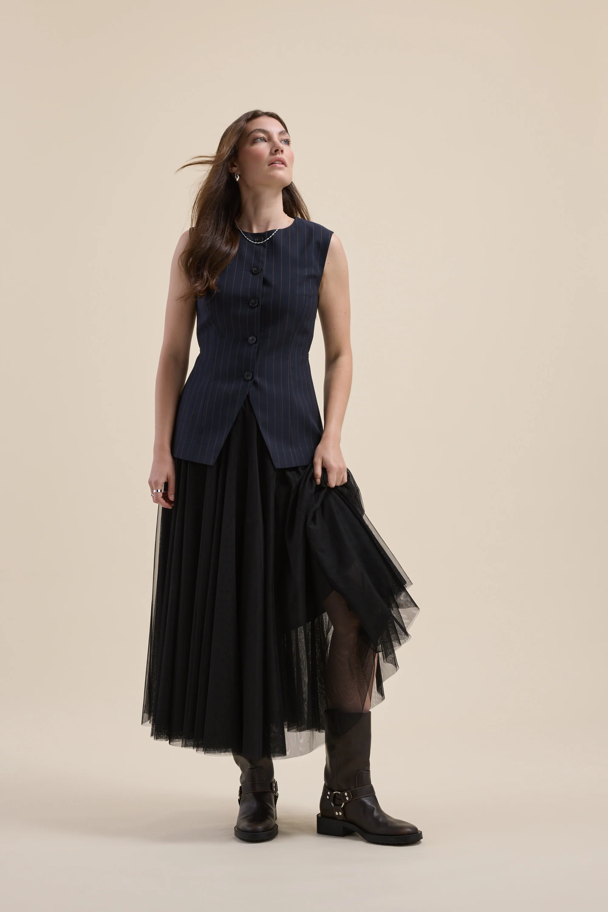 The Button Front Vest - Image 3