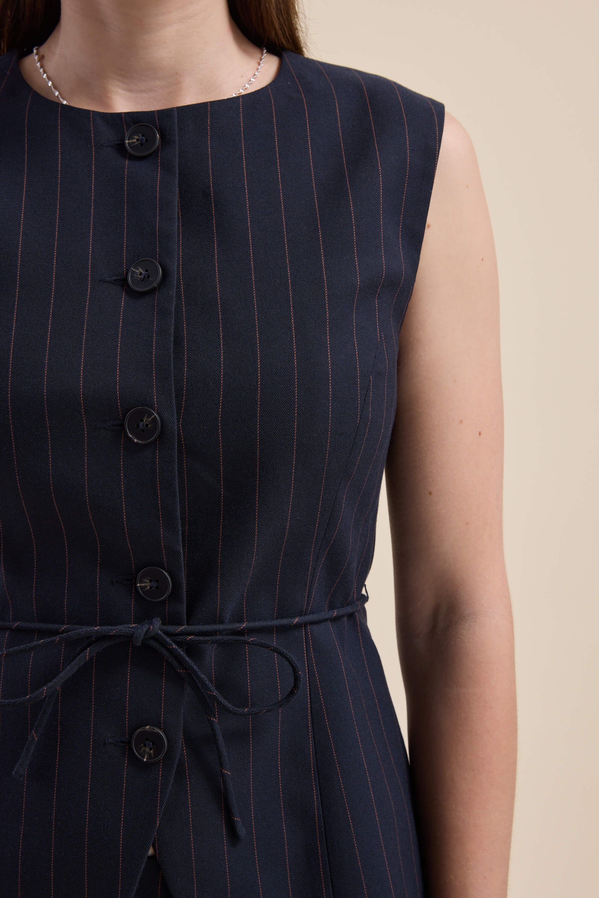 The Button Front Vest - Image 7