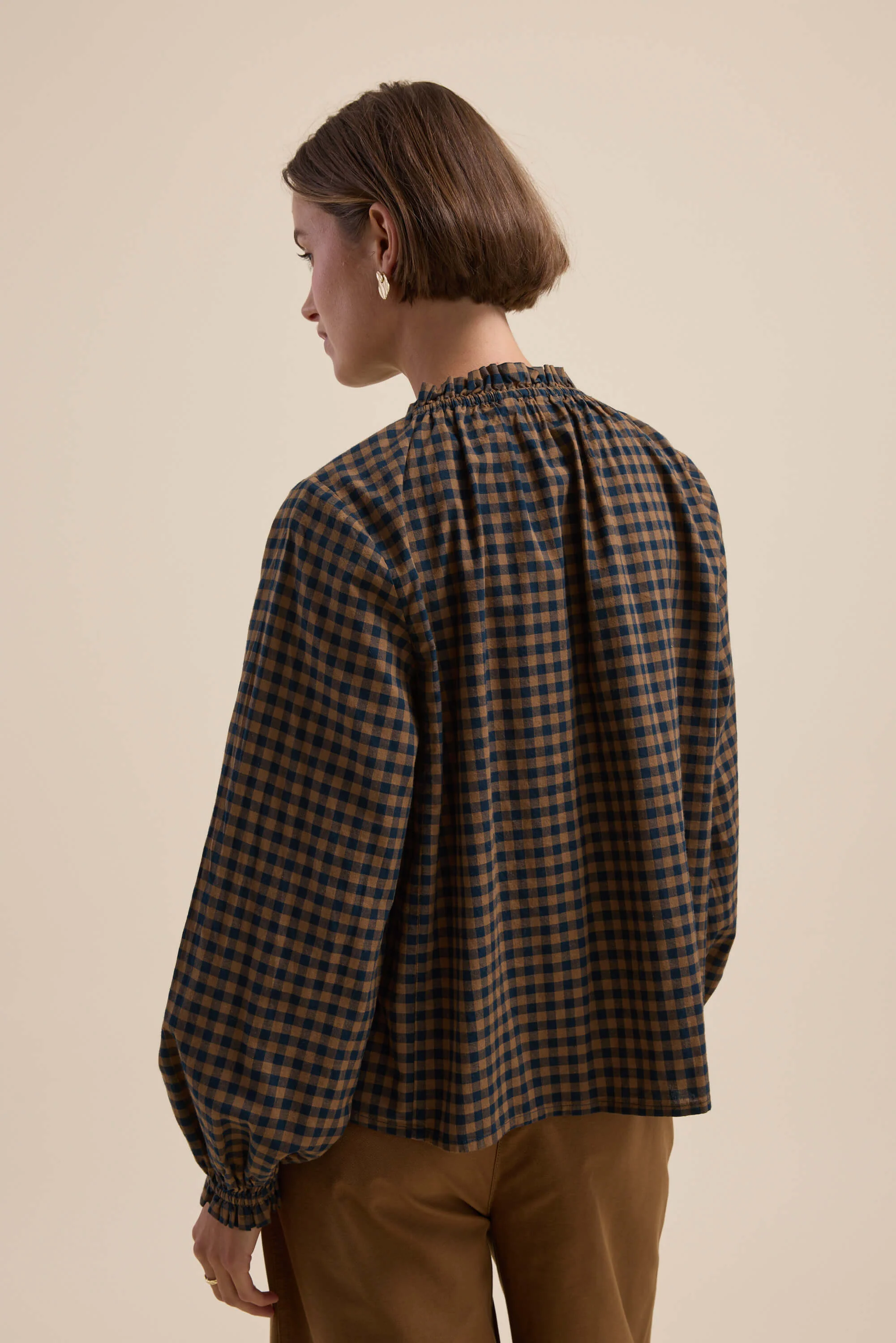 The Frill Detail Long Sleeve Blouse - Image 6