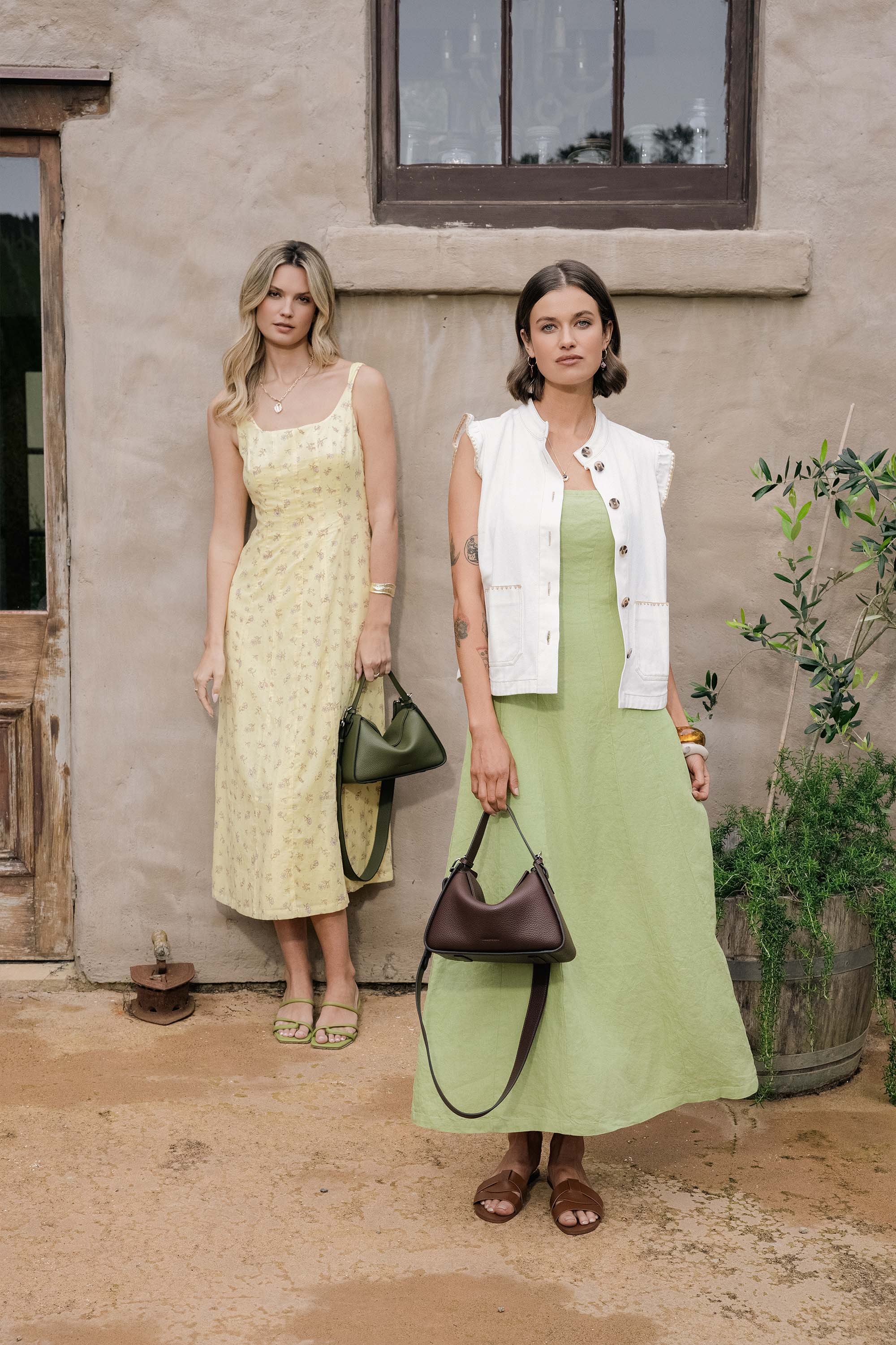The Linen Studio Strapless Dress - Image 2
