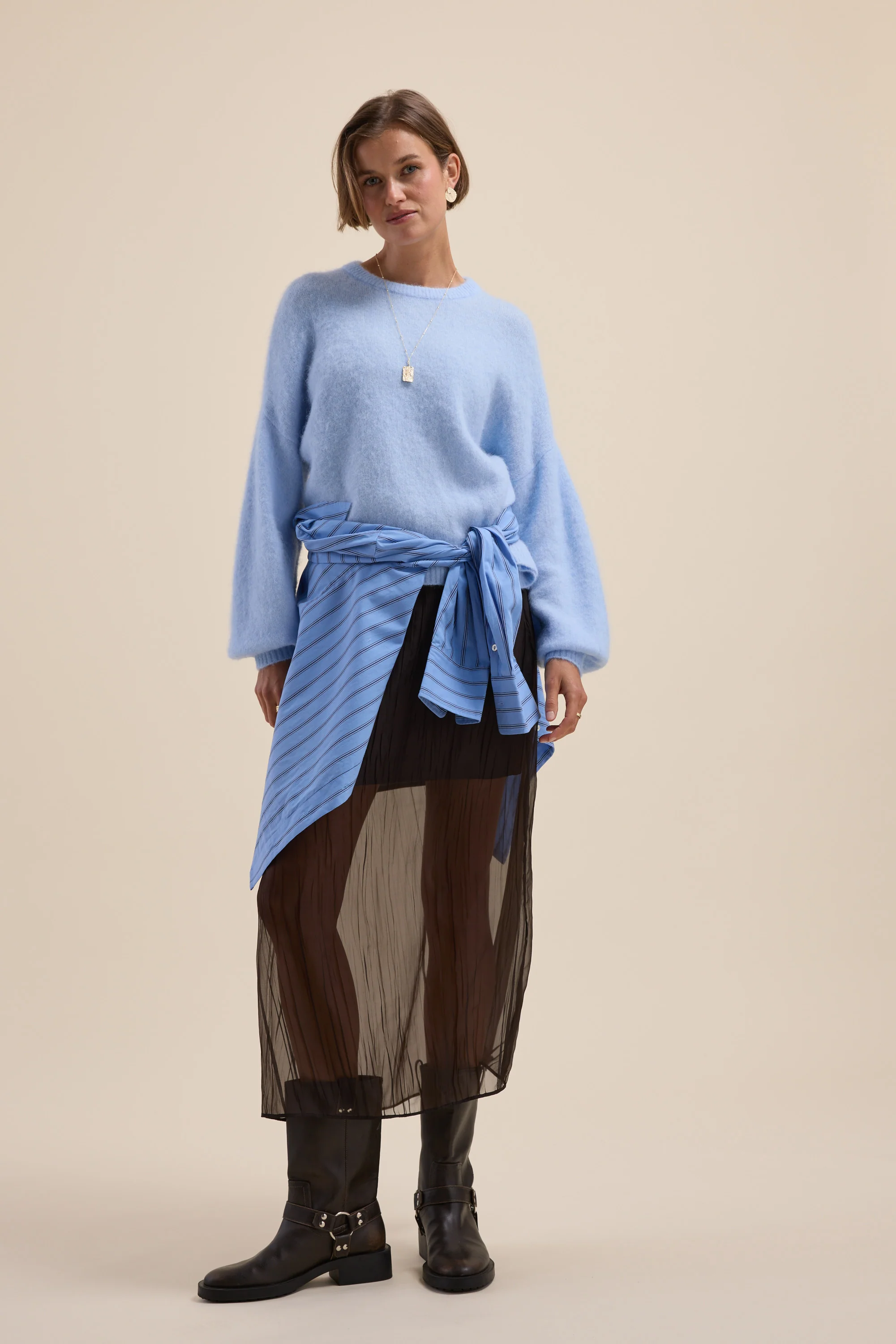 The Luxe Whisper Crew Neck Sweater - Image 2