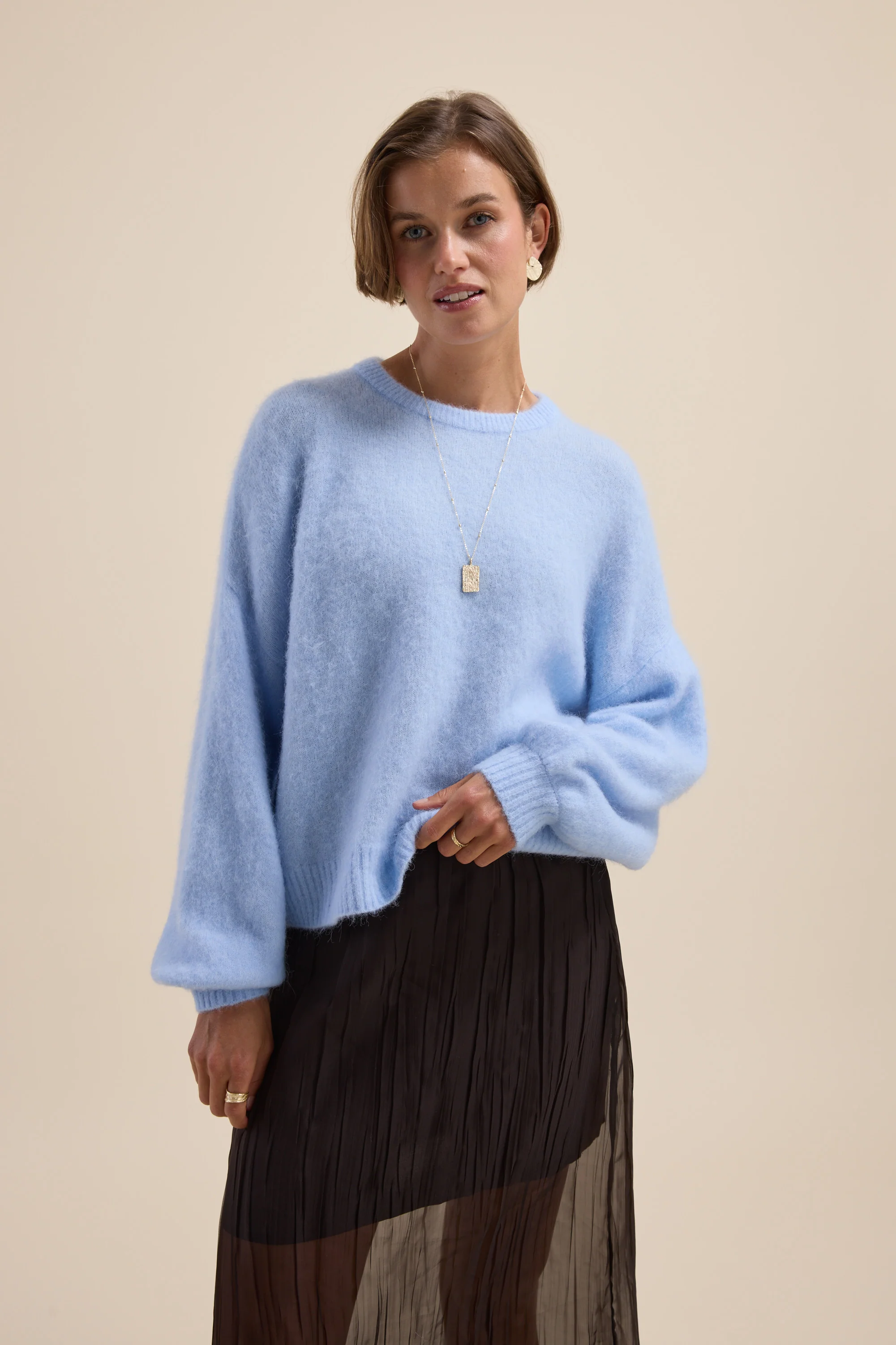 The Luxe Whisper Crew Neck Sweater - Image 4