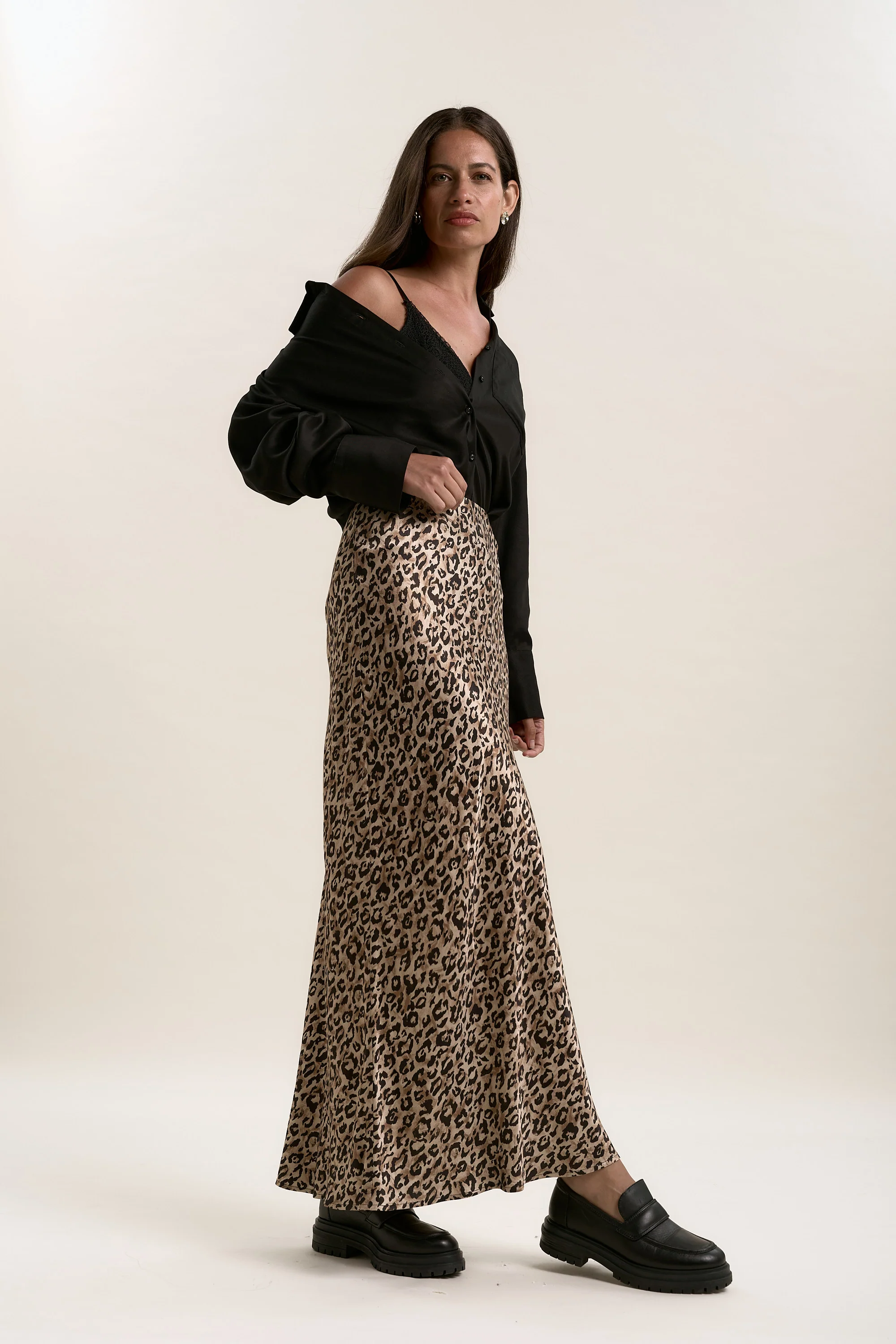 The Maxi Slip Skirt