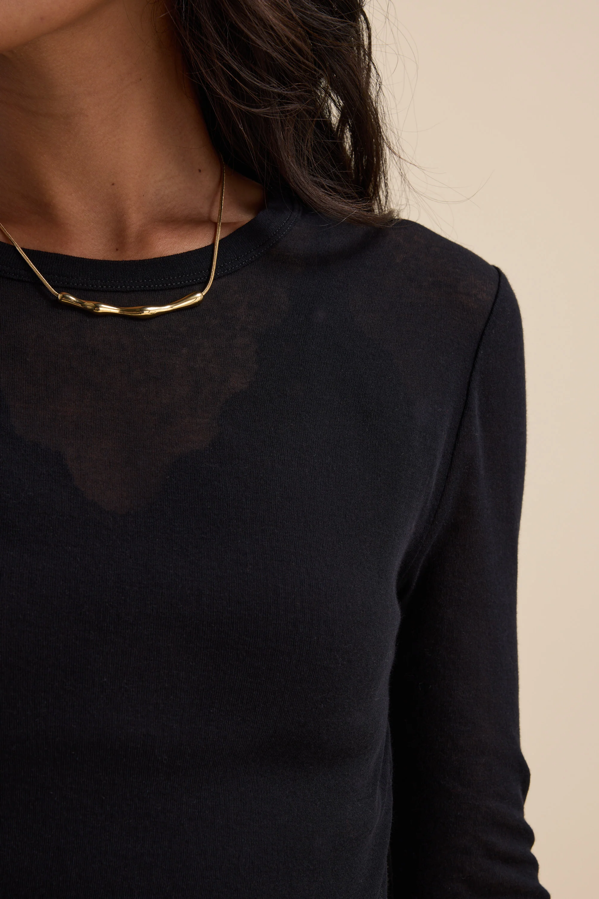 The Sheer Layering Crew Top - Image 8