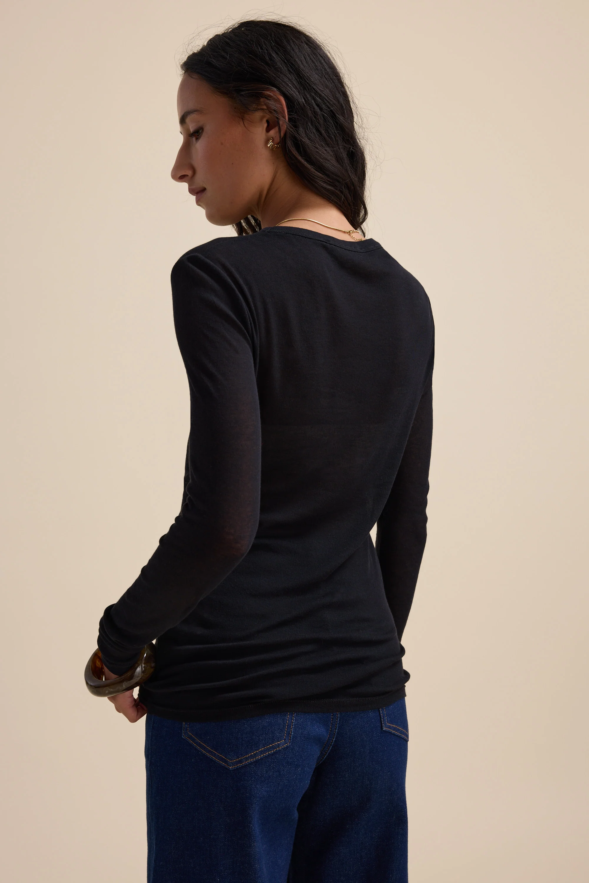 The Sheer Layering Crew Top - Image 9
