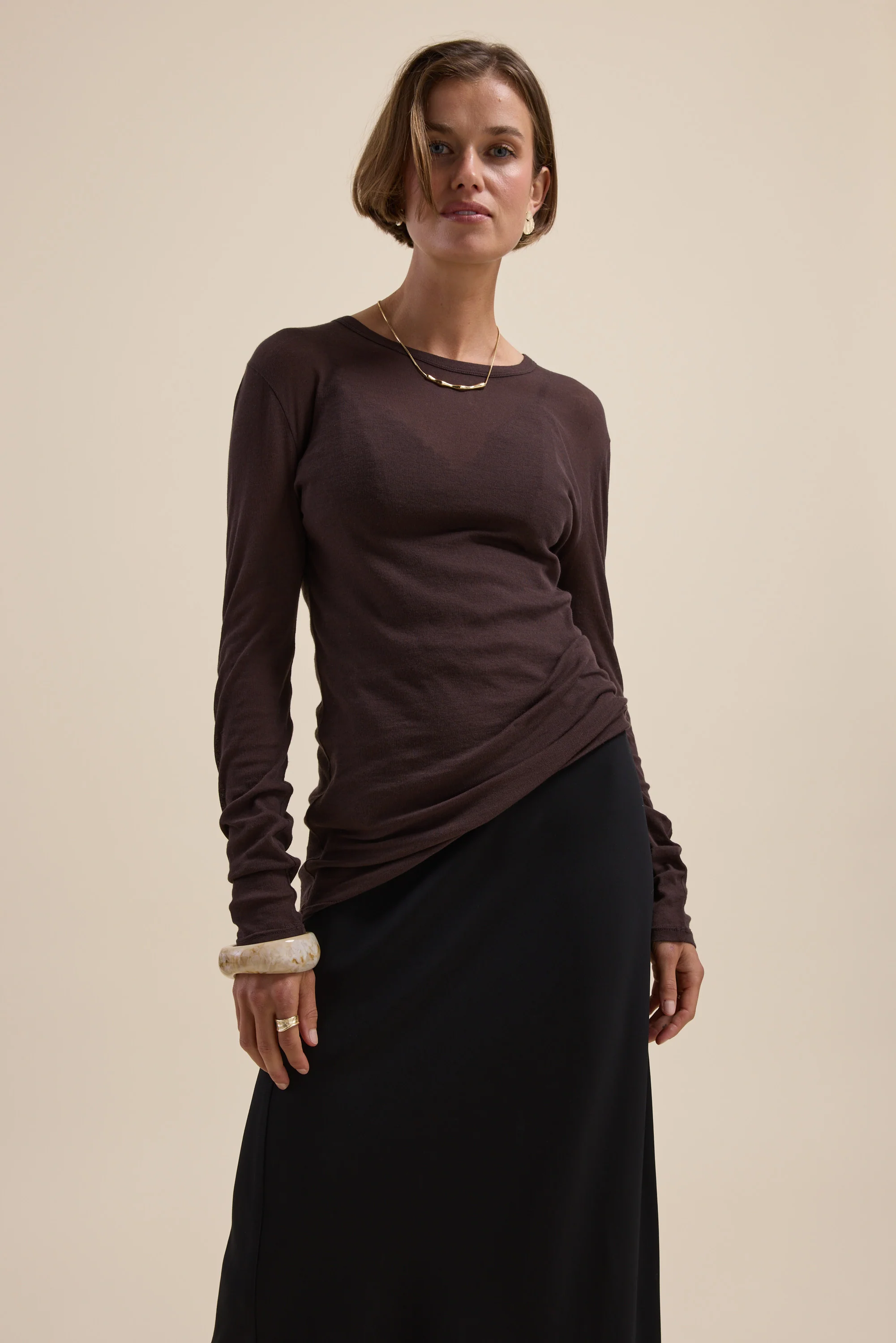 The Sheer Layering Crew Top - Image 2