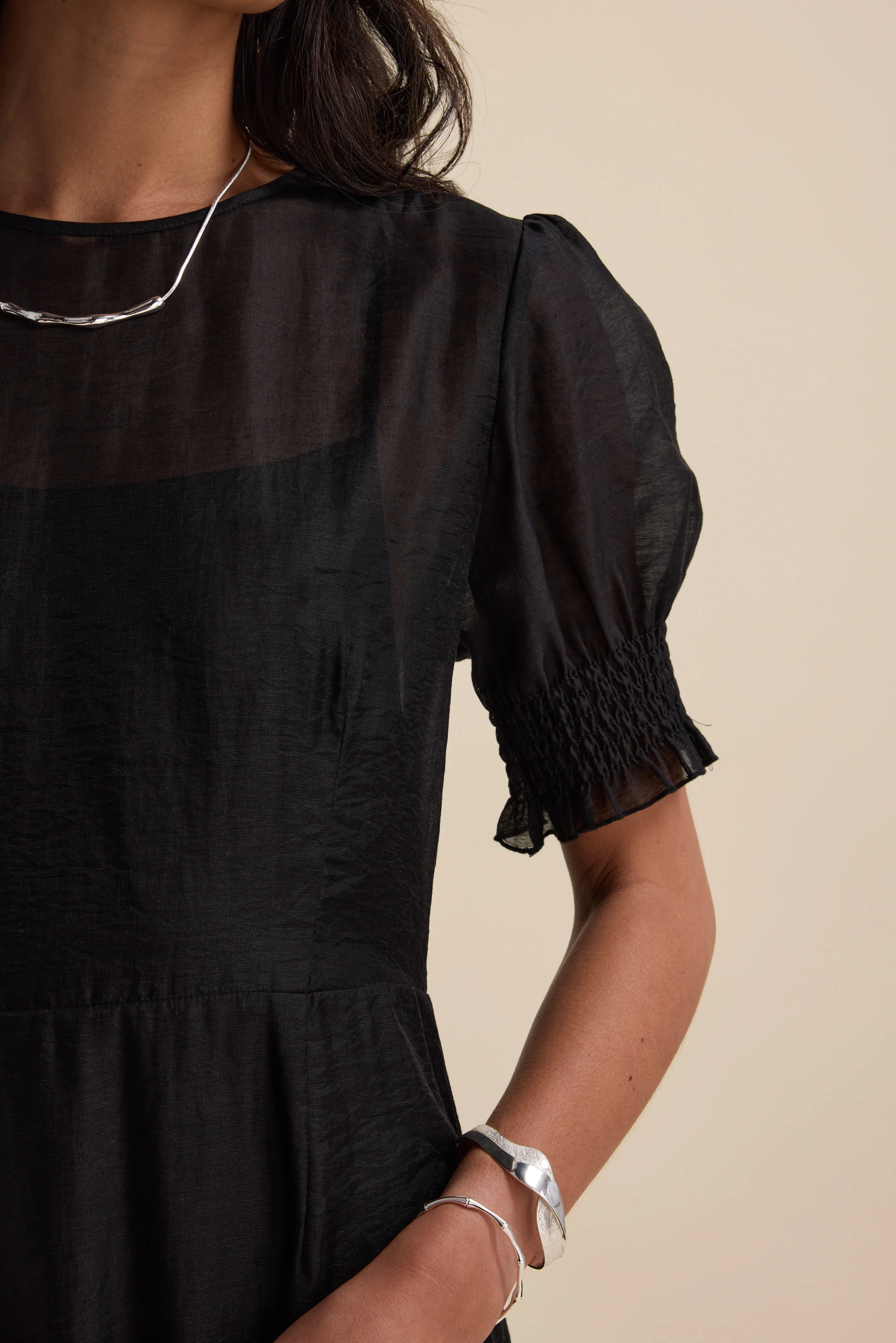 The Sheer Layering Dress - Image 7