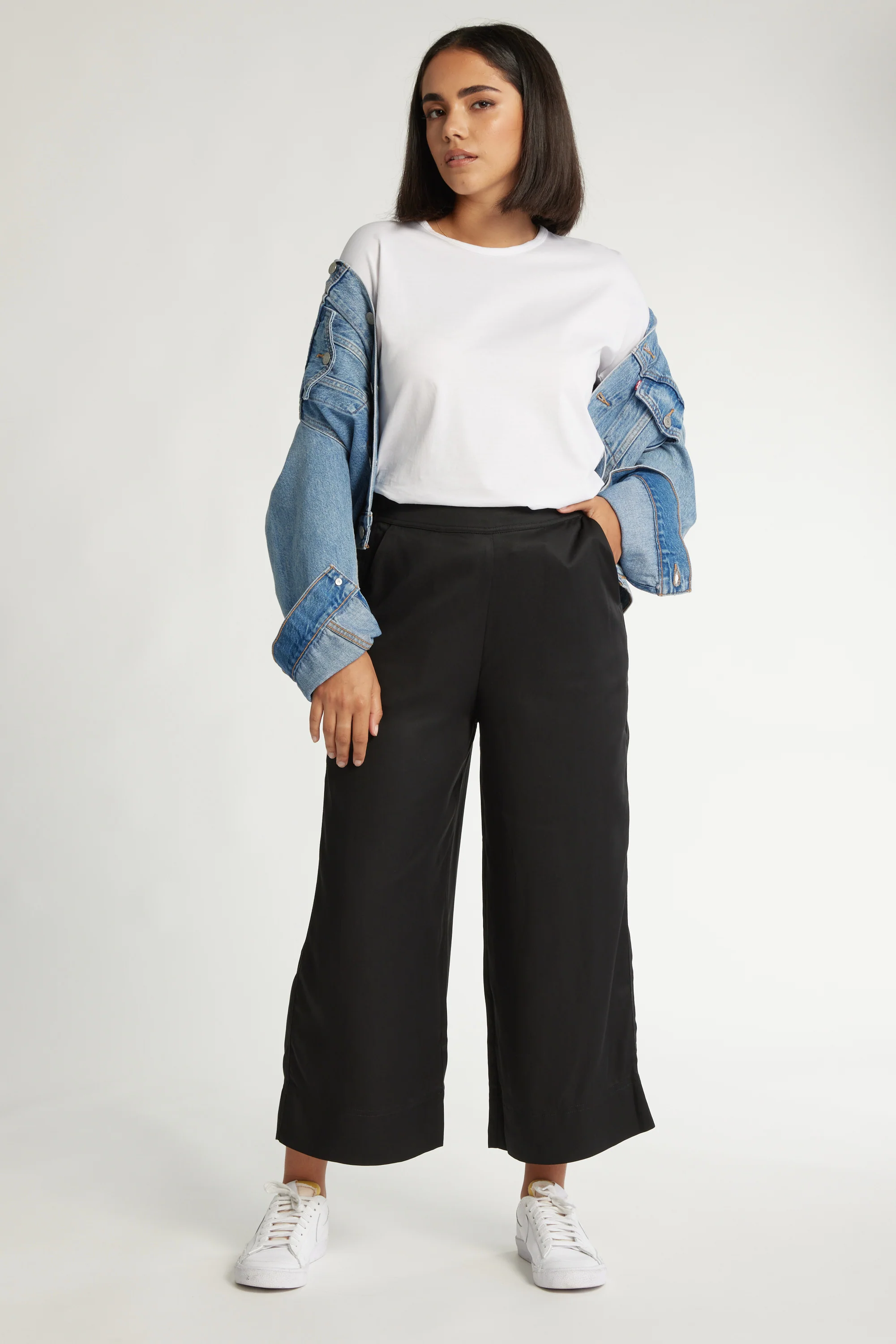 The Wide Leg Crop Pants - Image 2