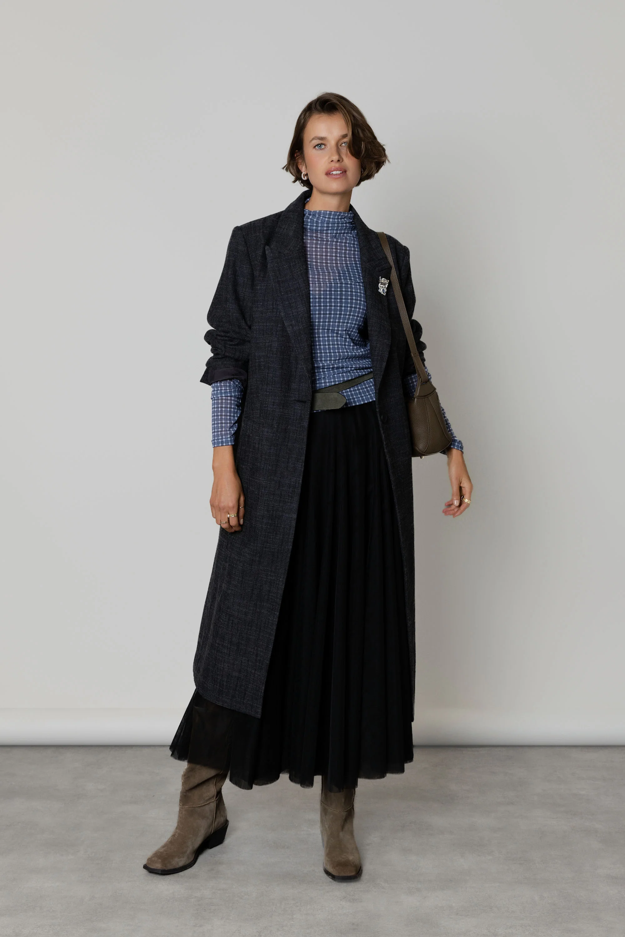 The Wool Blend Blazer Coat - Image 4