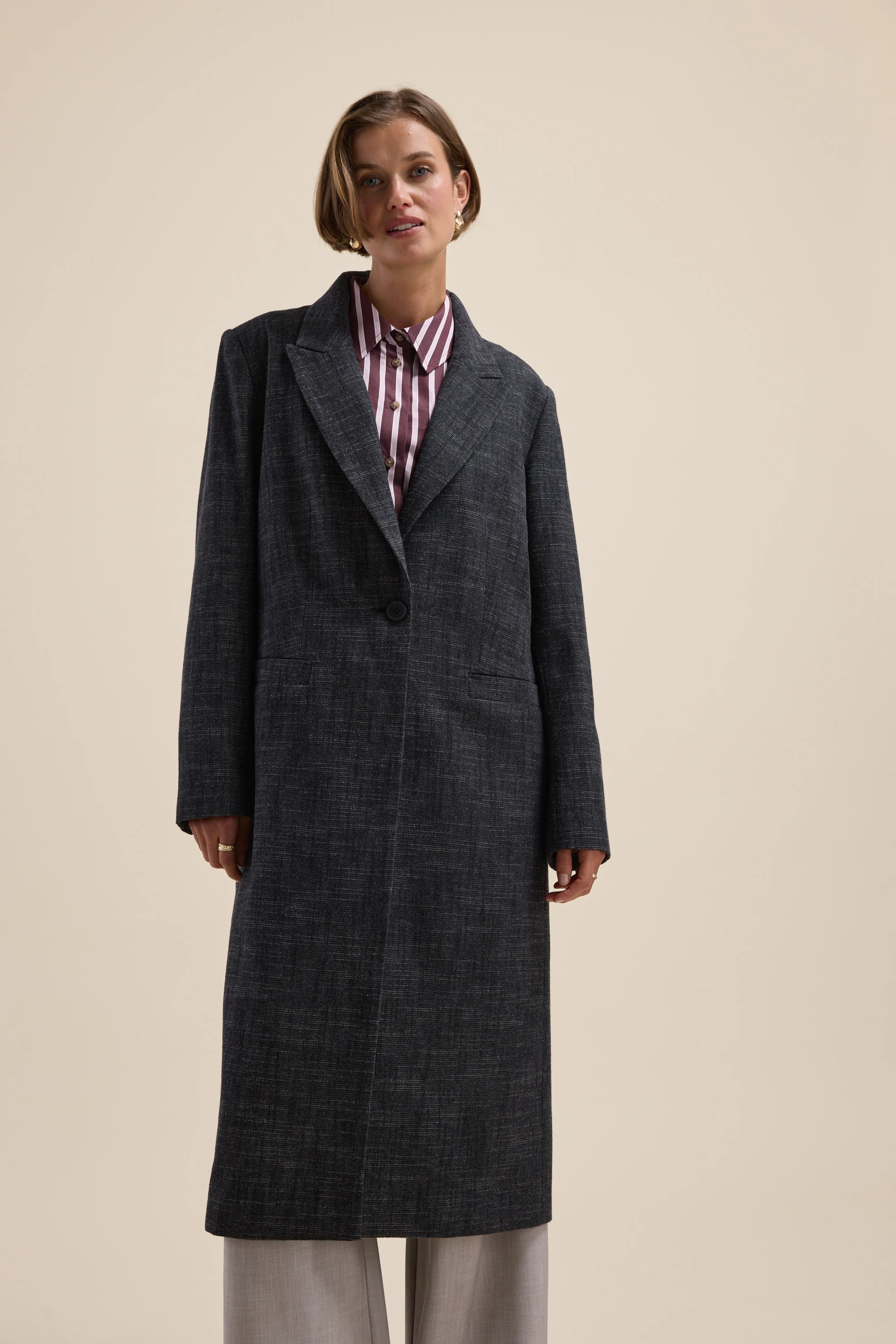 The Wool Blend Blazer Coat - Image 5