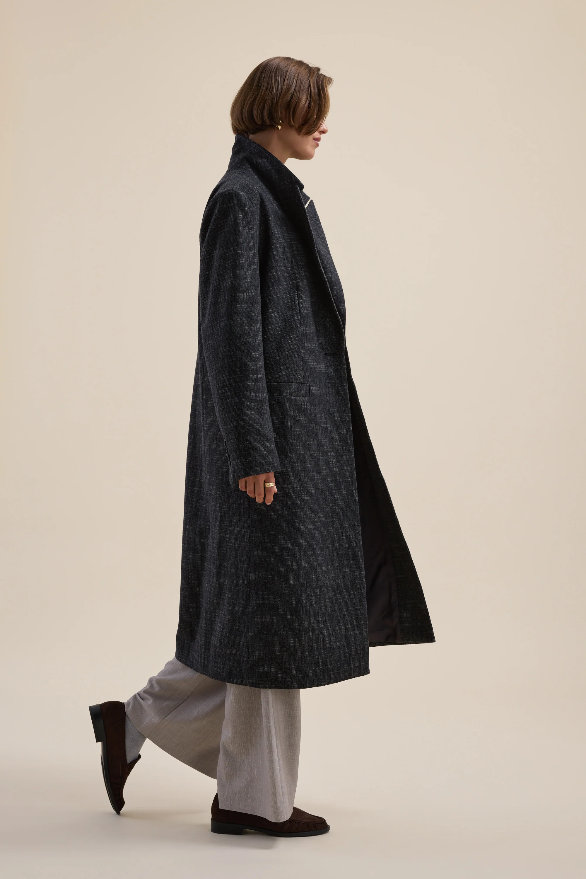The Wool Blend Blazer Coat - Image 7