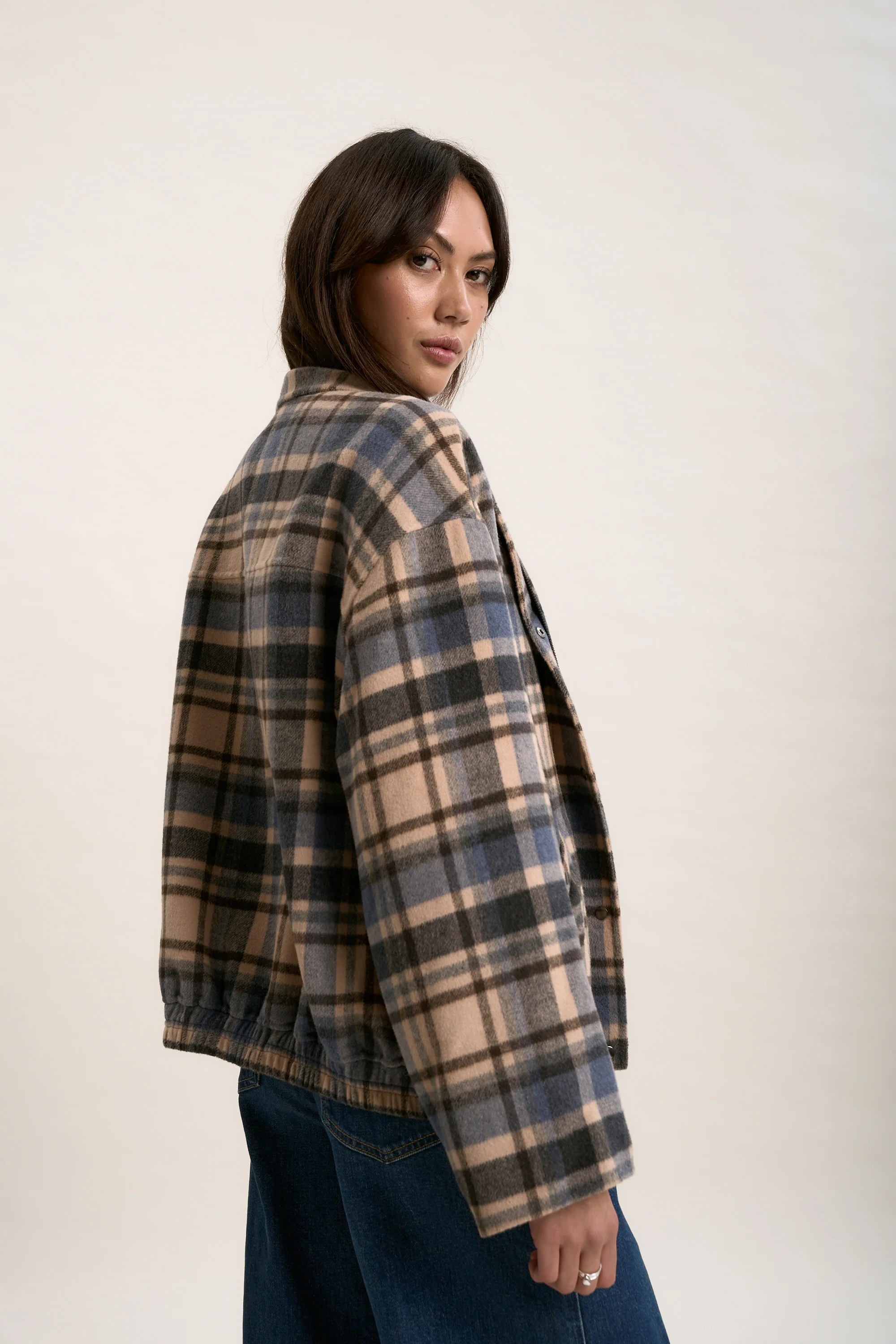 The Wool Blend Bomber Coat - Image 5