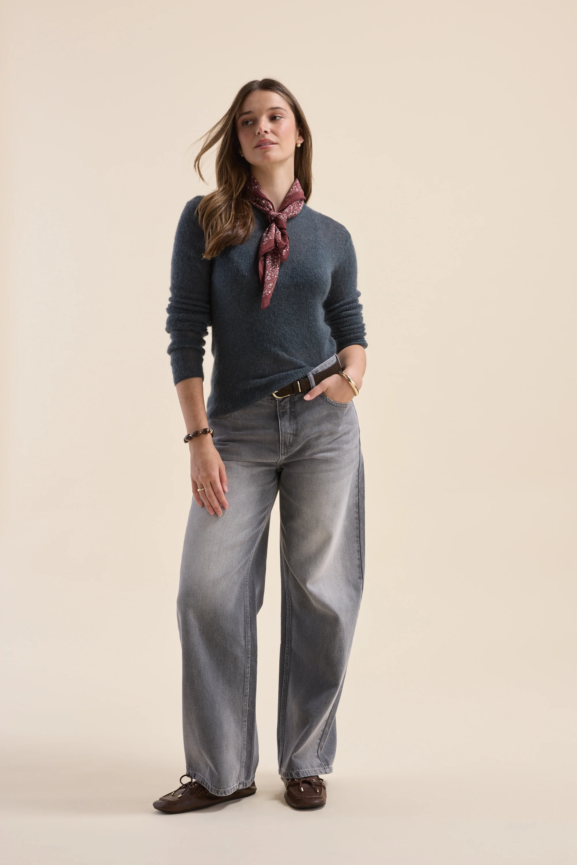 Thea Whisper Knit Sweater - Image 3