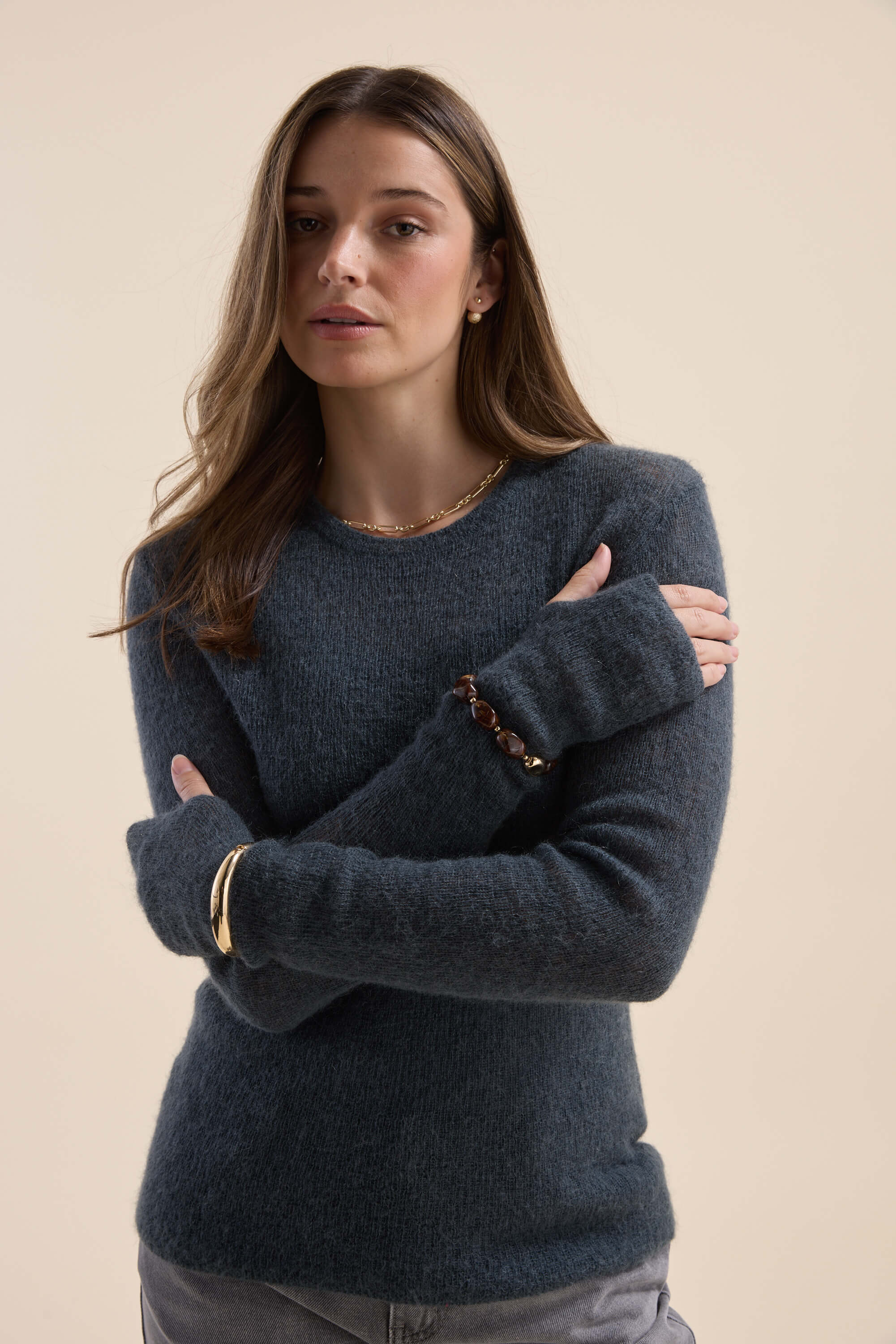 Thea Whisper Knit Sweater - Image 4