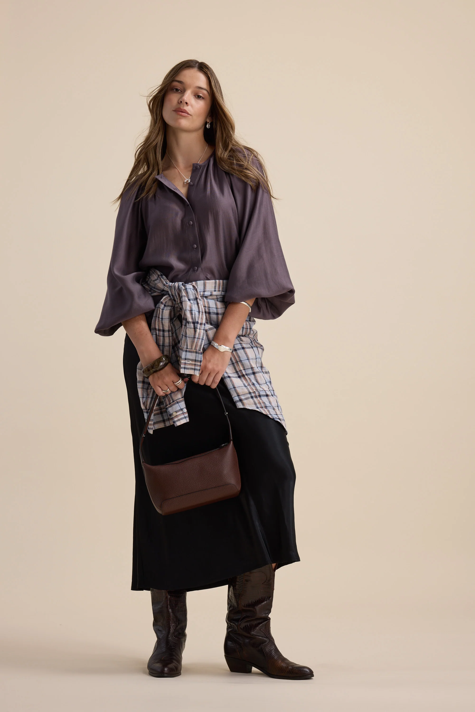 Vivian Button Front Blouse - Image 4